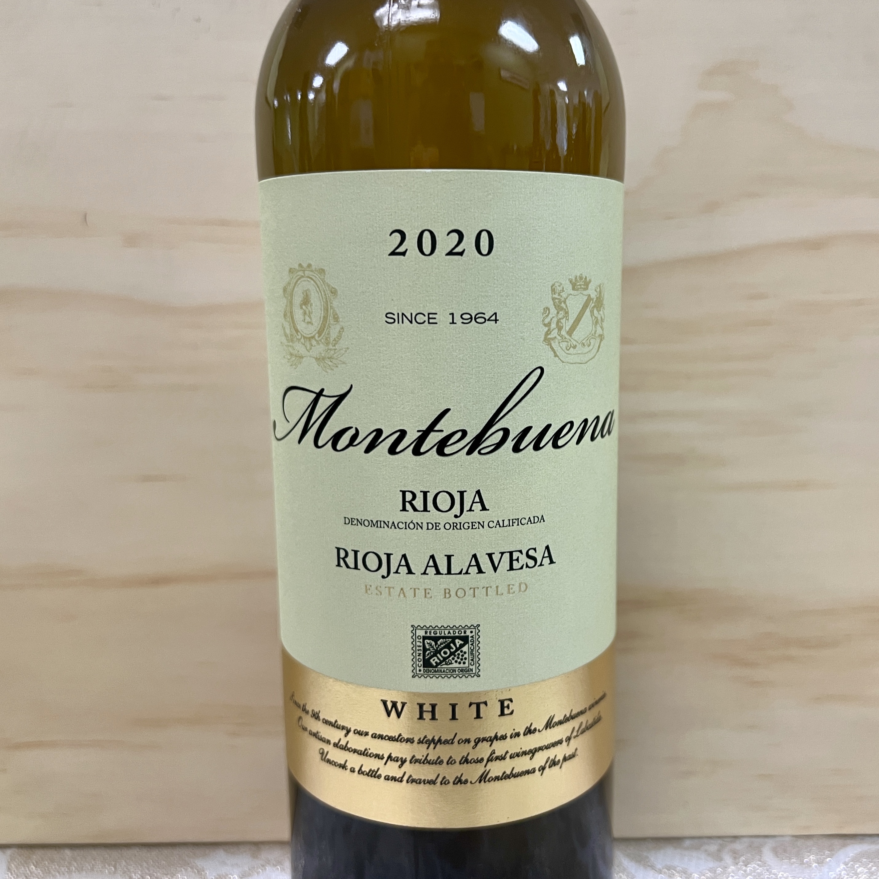 Montebuena Rioja White Rioja Alvavesa 2020