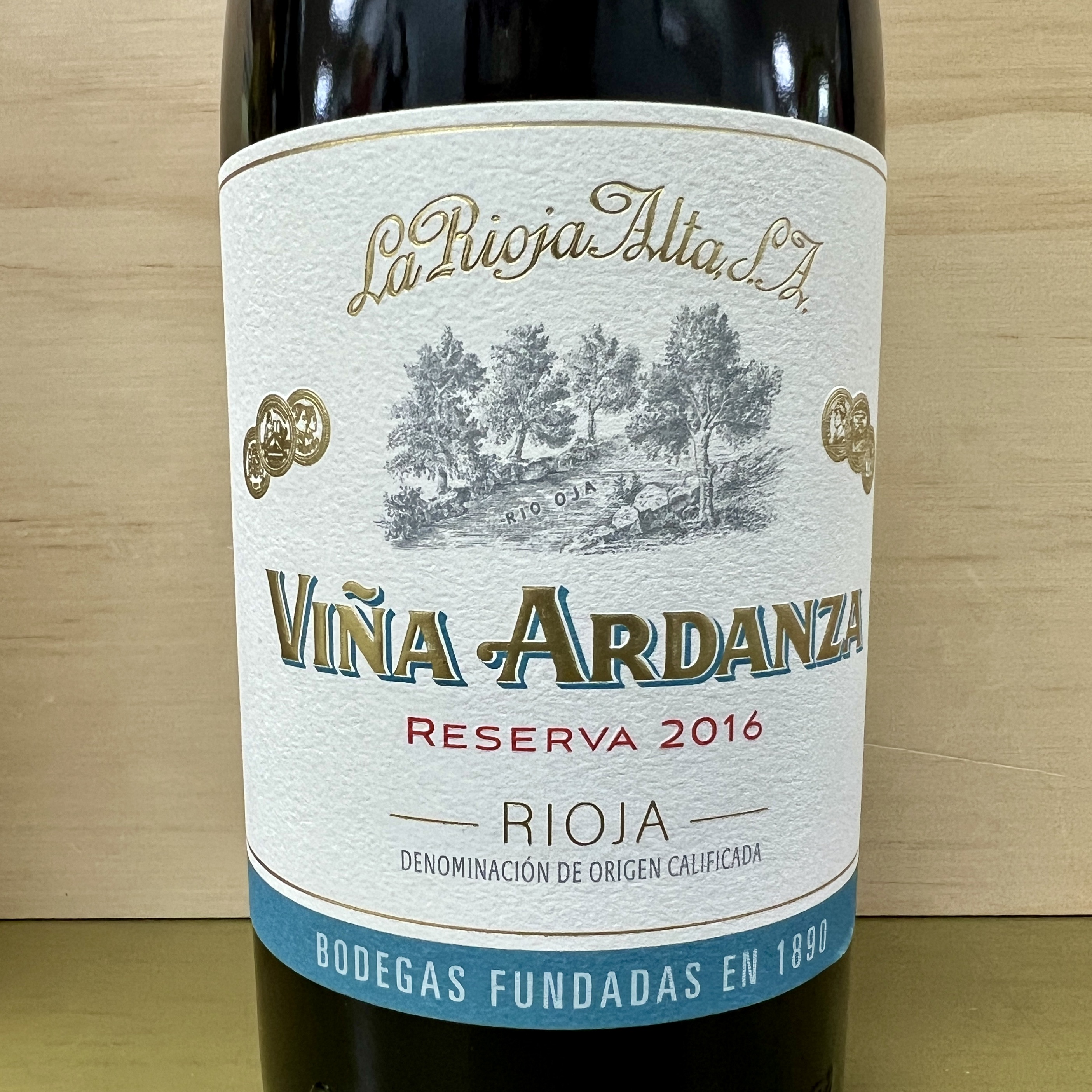 La Rioja Alta Vina Ardanza Rioja Reserva 2016