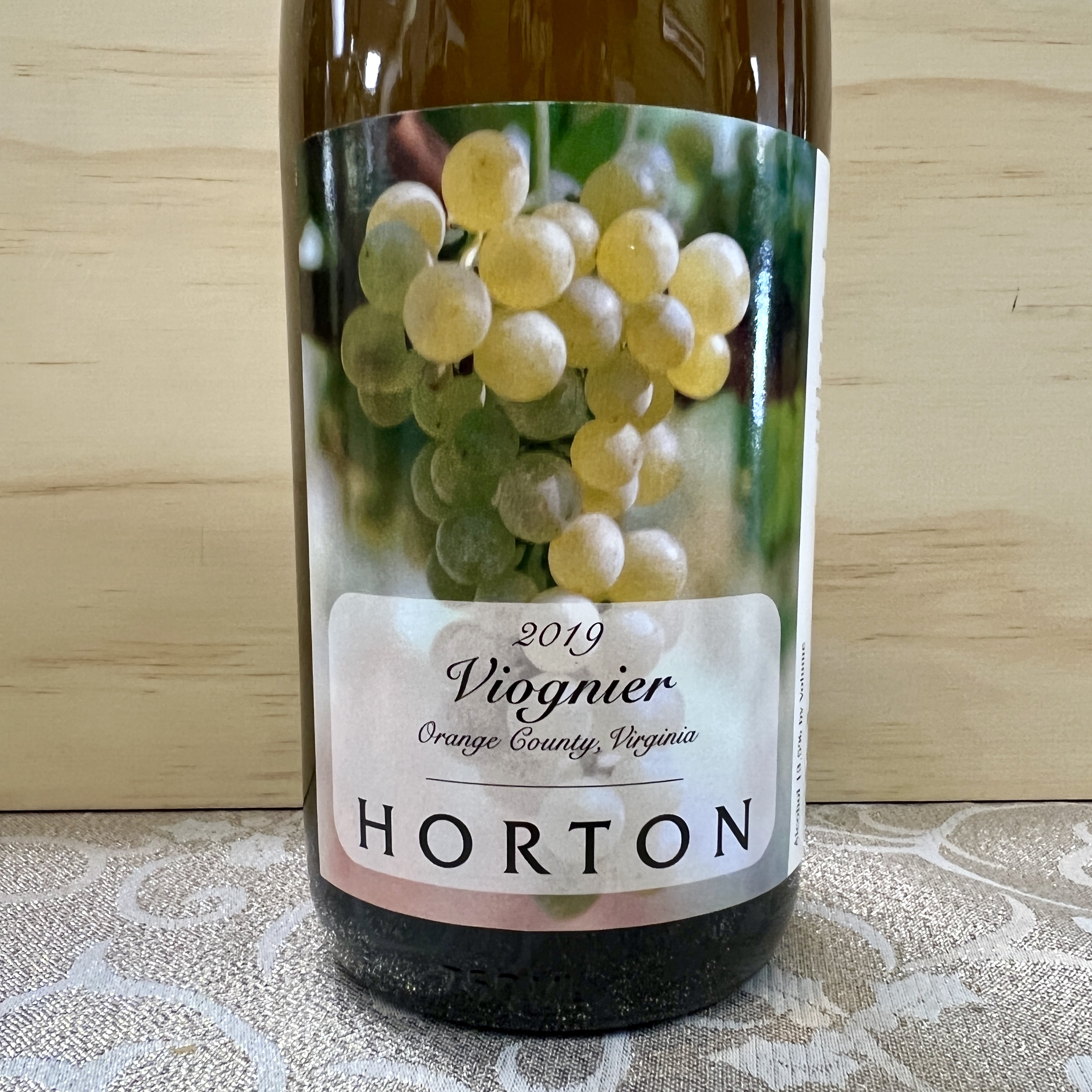 Horton Vineyards Viognier Orange County 2019
