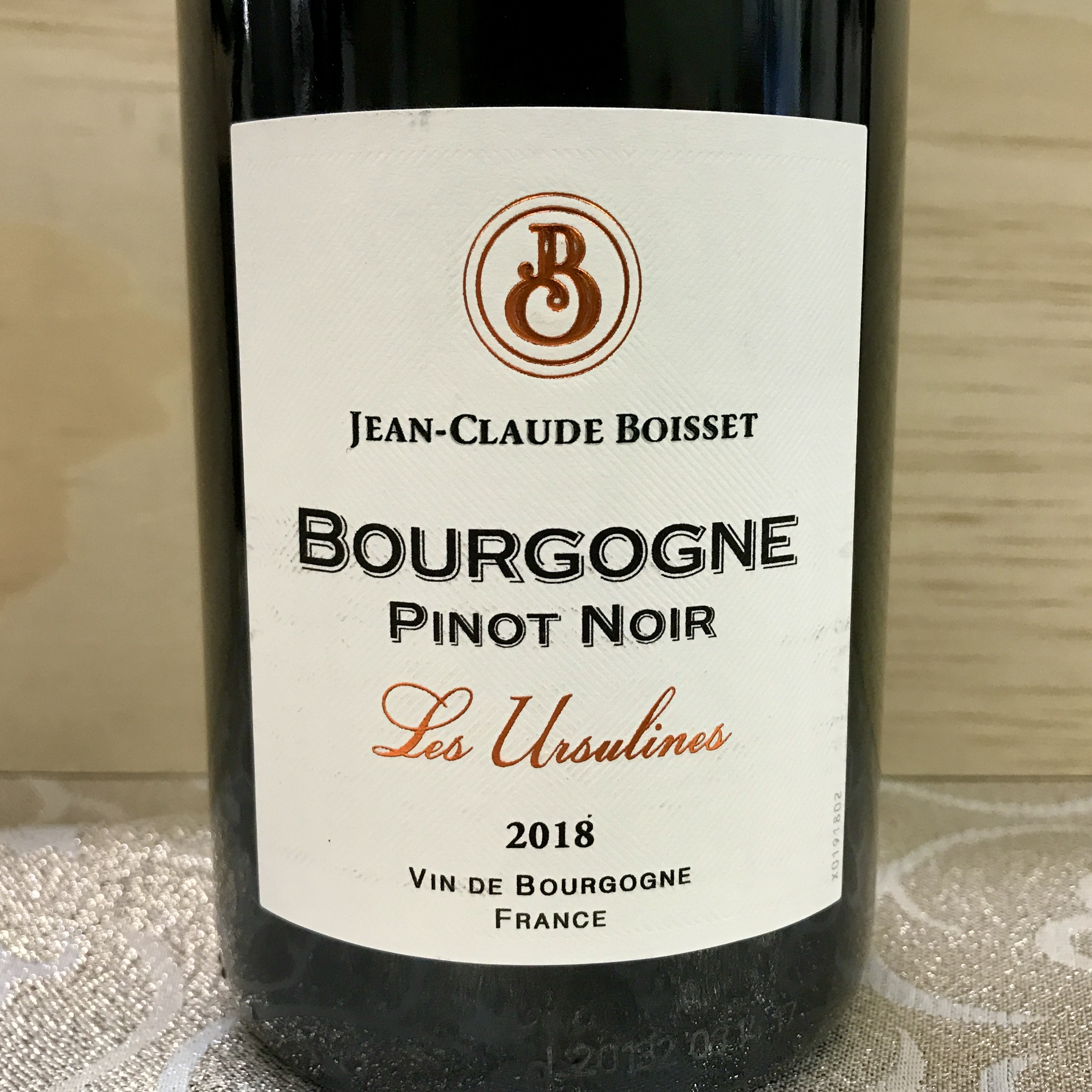 Jean Claud Boisset Les Ursulines Pinot Noir 2018 Bourgogne