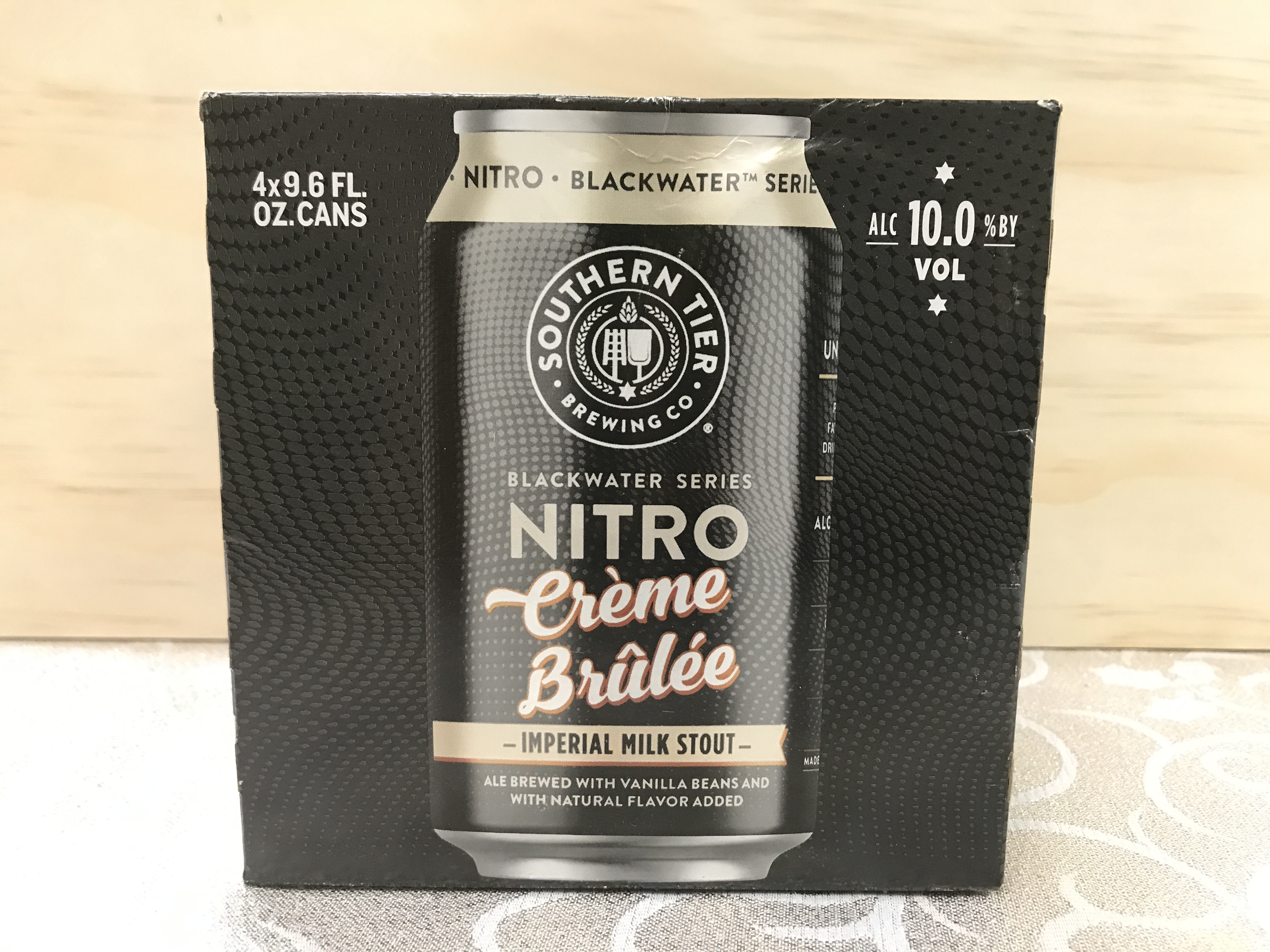 Southern Tier Nitro Creme Brulee Imperial Milk Stout 4 x 10oz cans