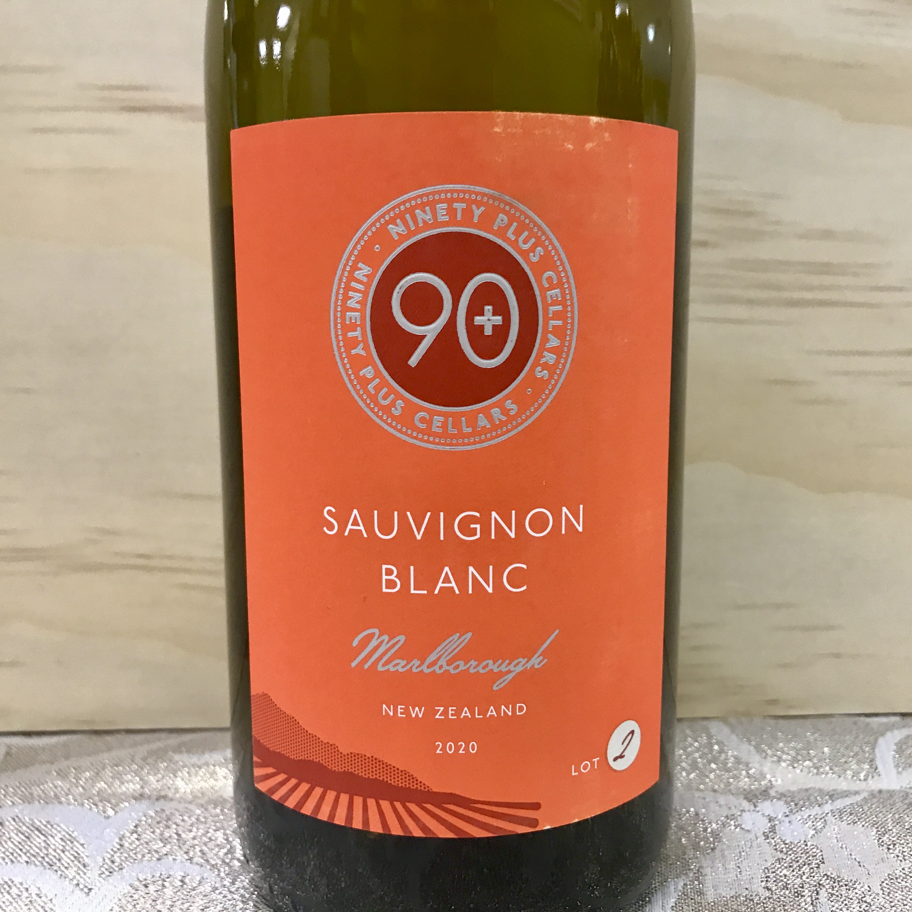 90+ Cellars Sauvignon Blanc Marlborough Lot 2 2020