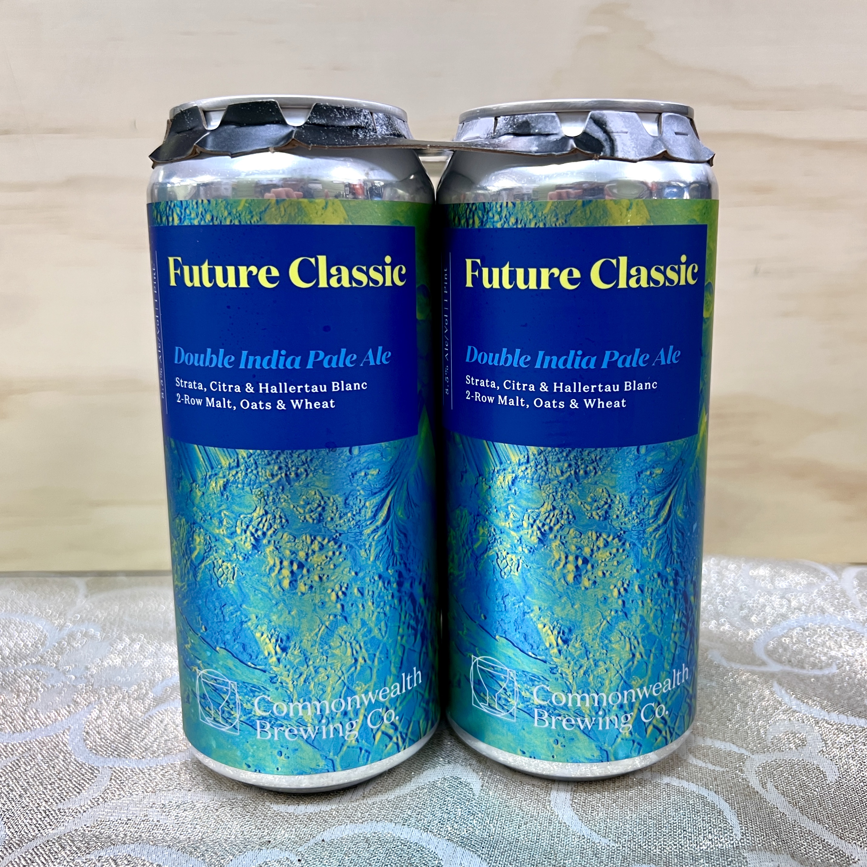 Commonwealth Brewing Future Classic Double IPA 4 x 16oz cans