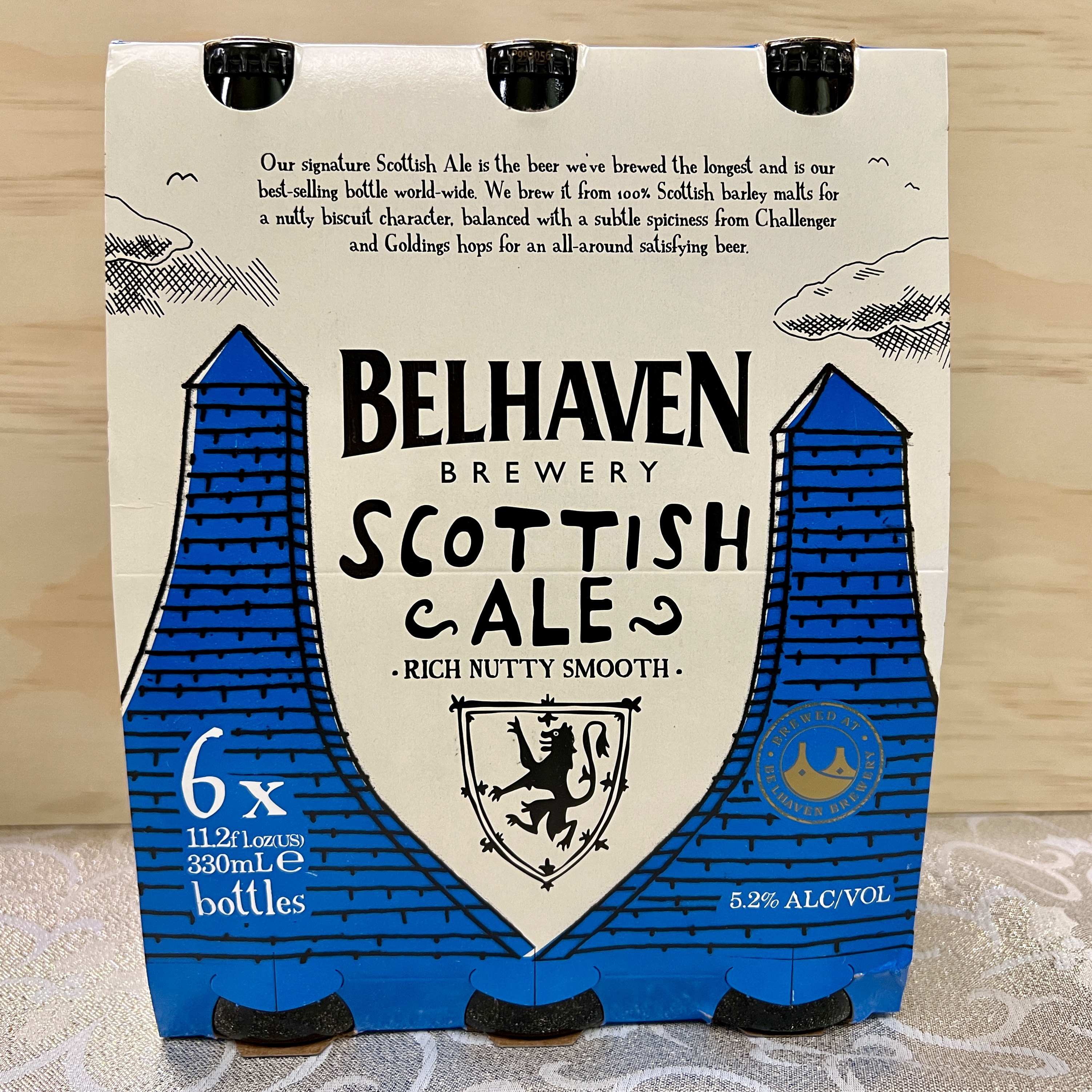 Belhaven Scottish Ale 6 x 12oz bottles