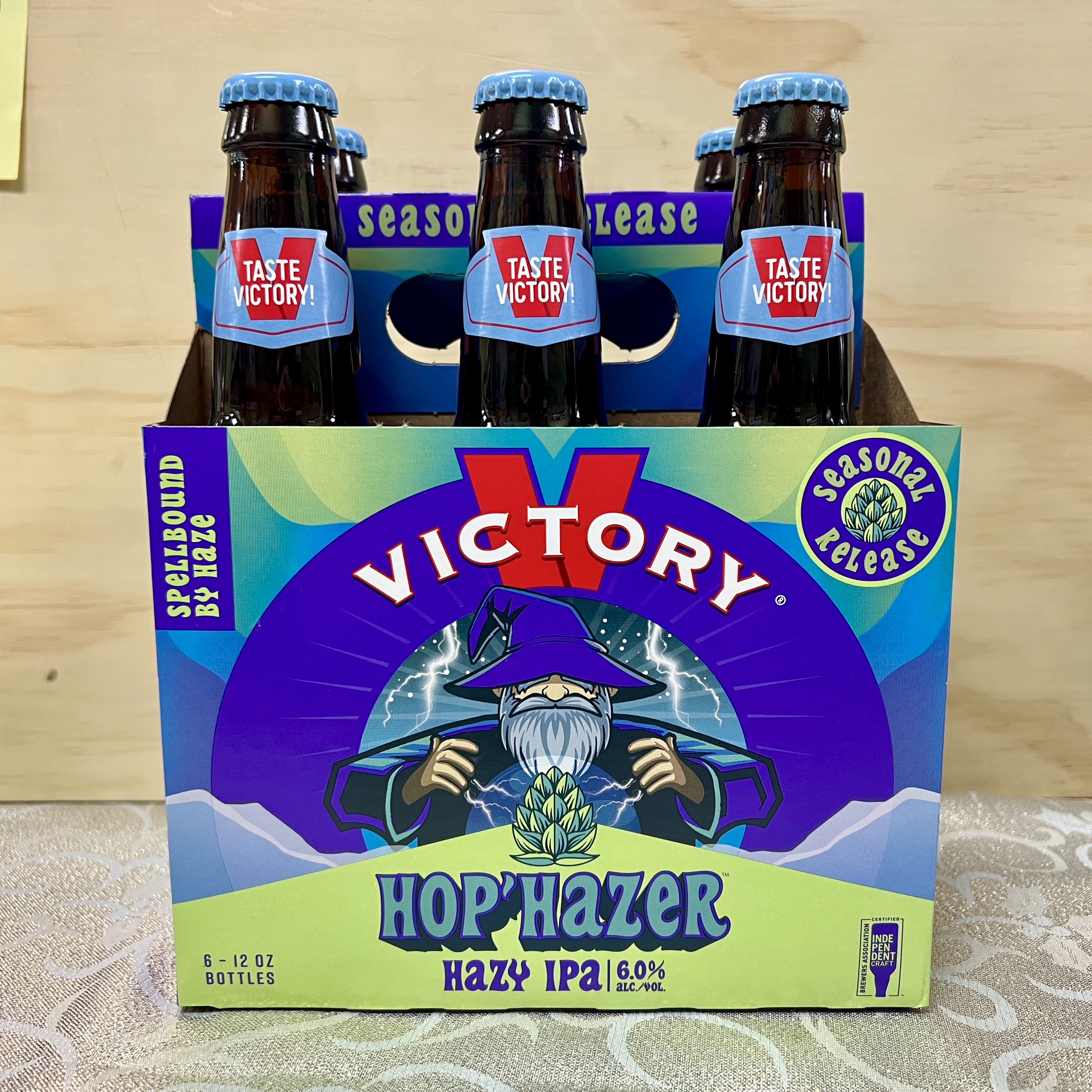 Victory Hop'Hazer Hazy IPA 6 x 12oz bottles