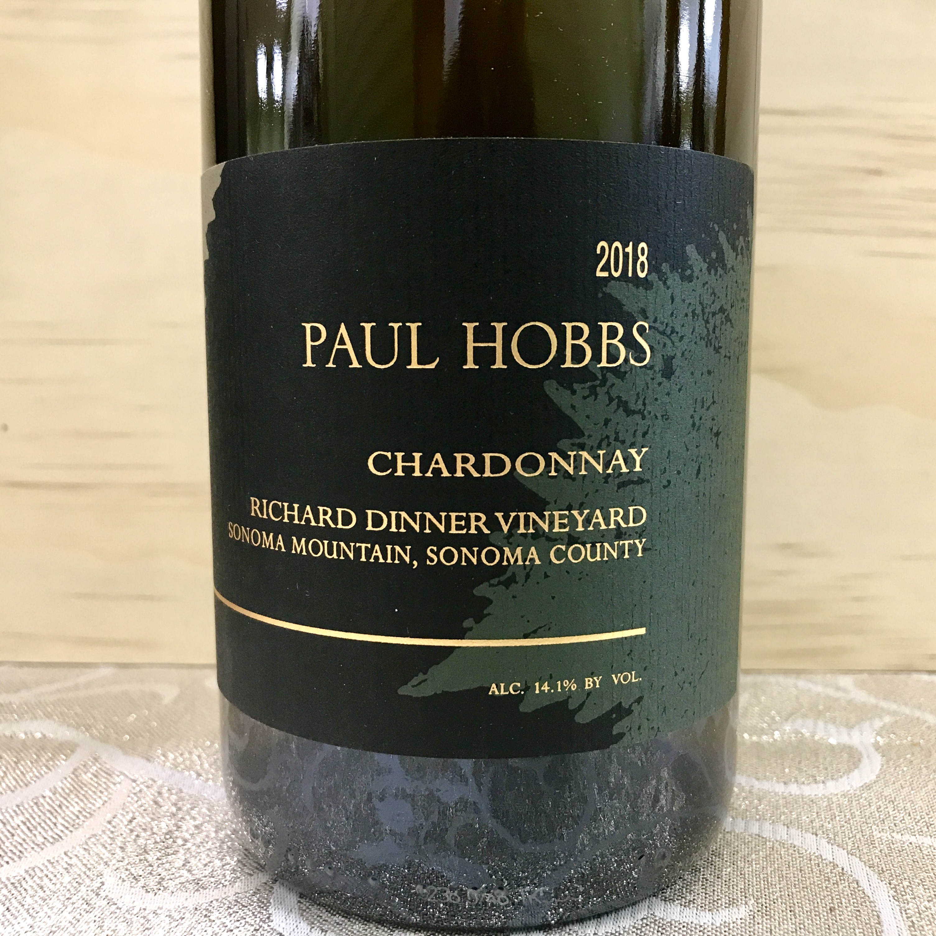 Paul Hobbs Chardonnay Richard Dinner vineyard Sonoma 2018