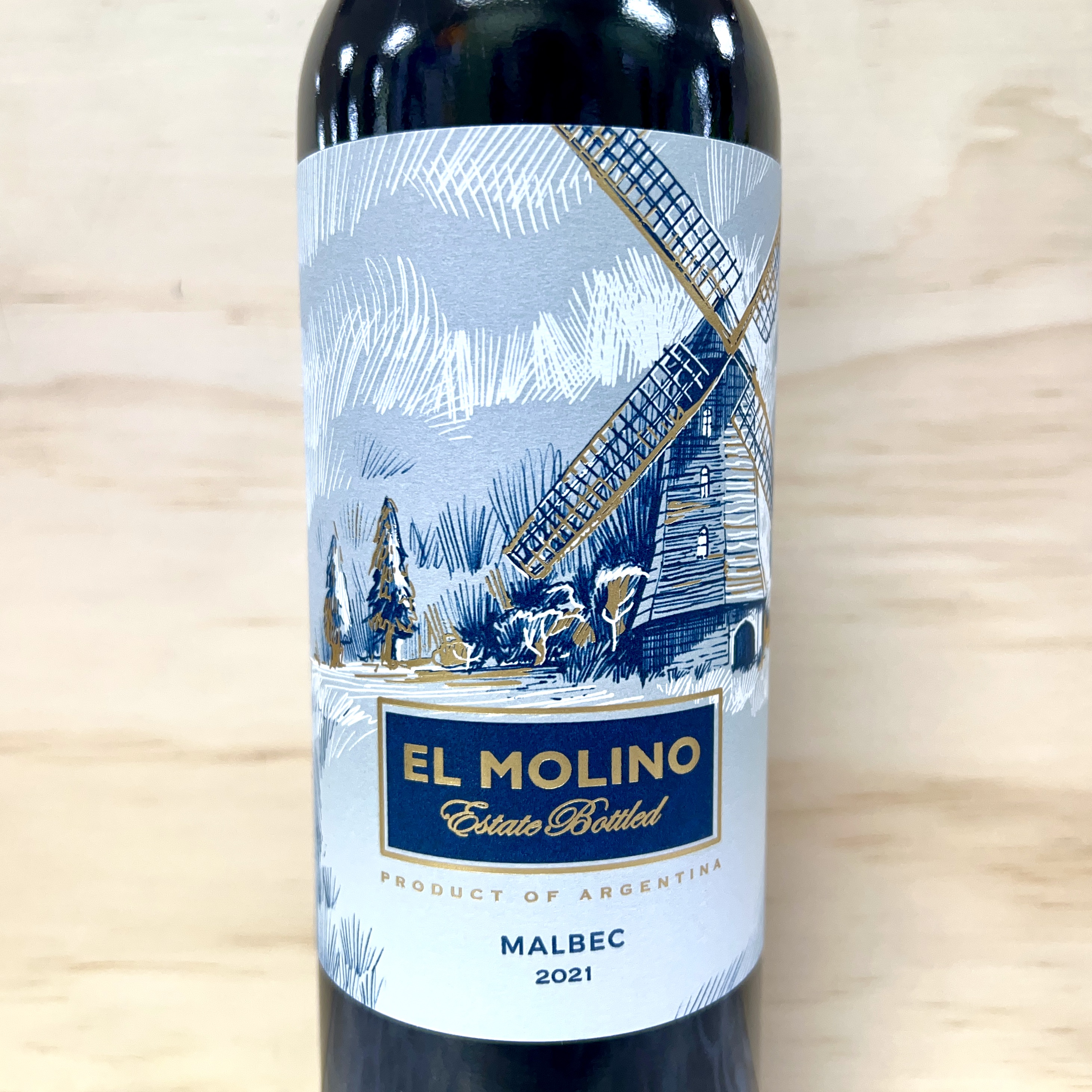 El Molino Malbec Estate bottled 2021