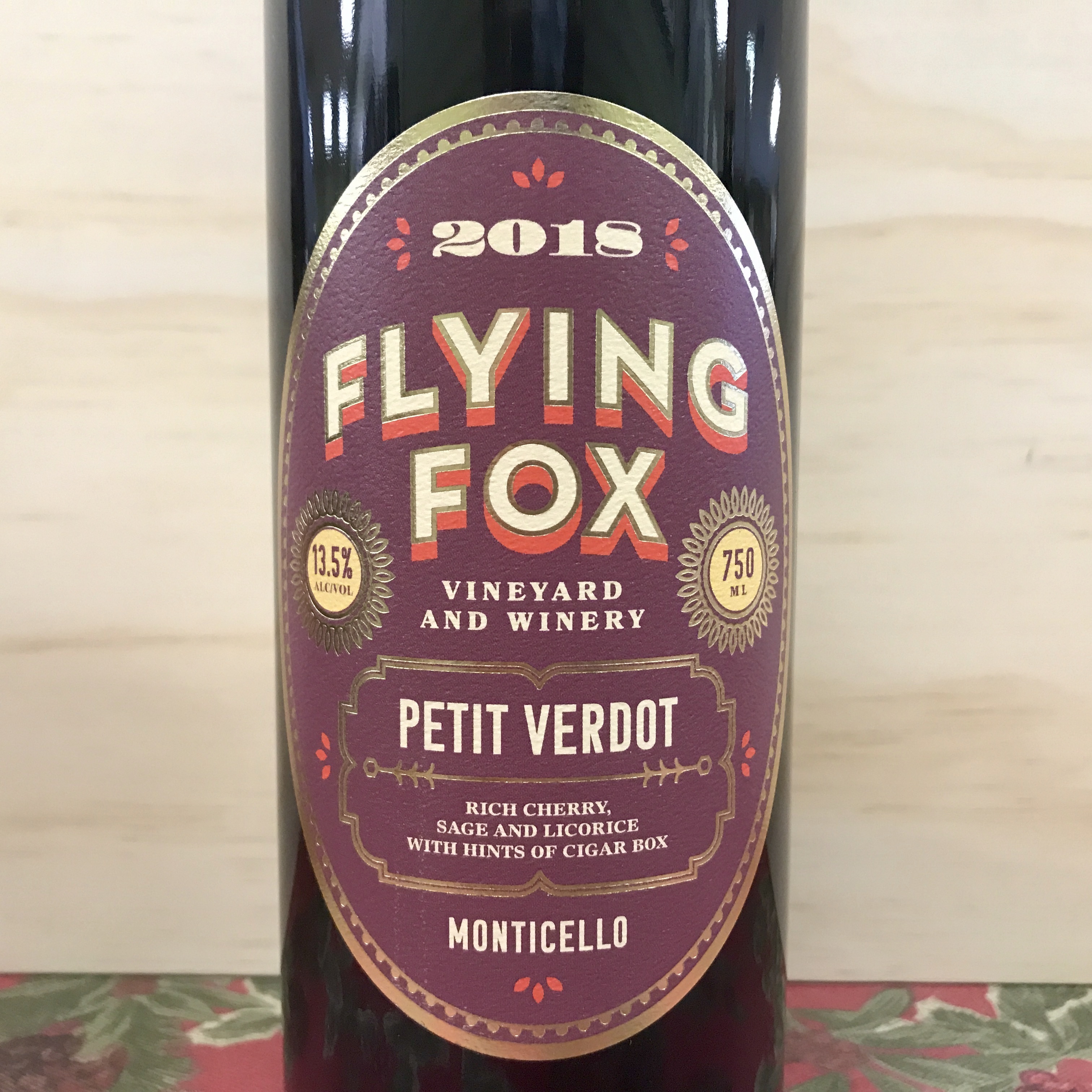 Flying Fox Petit Verdot 2018