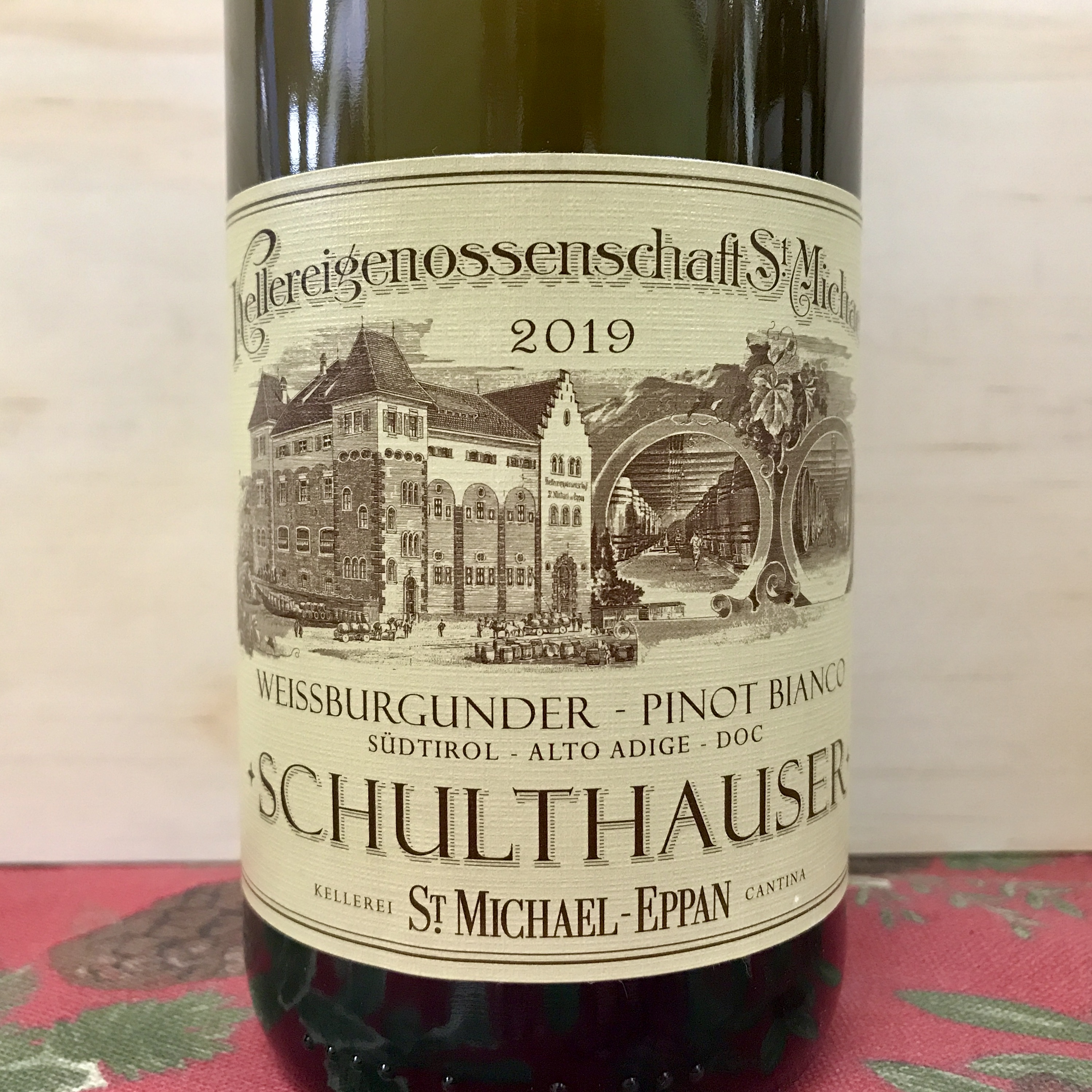 Schulthauser Pinot Blanc-Weissburgunder Alto Adige 2019