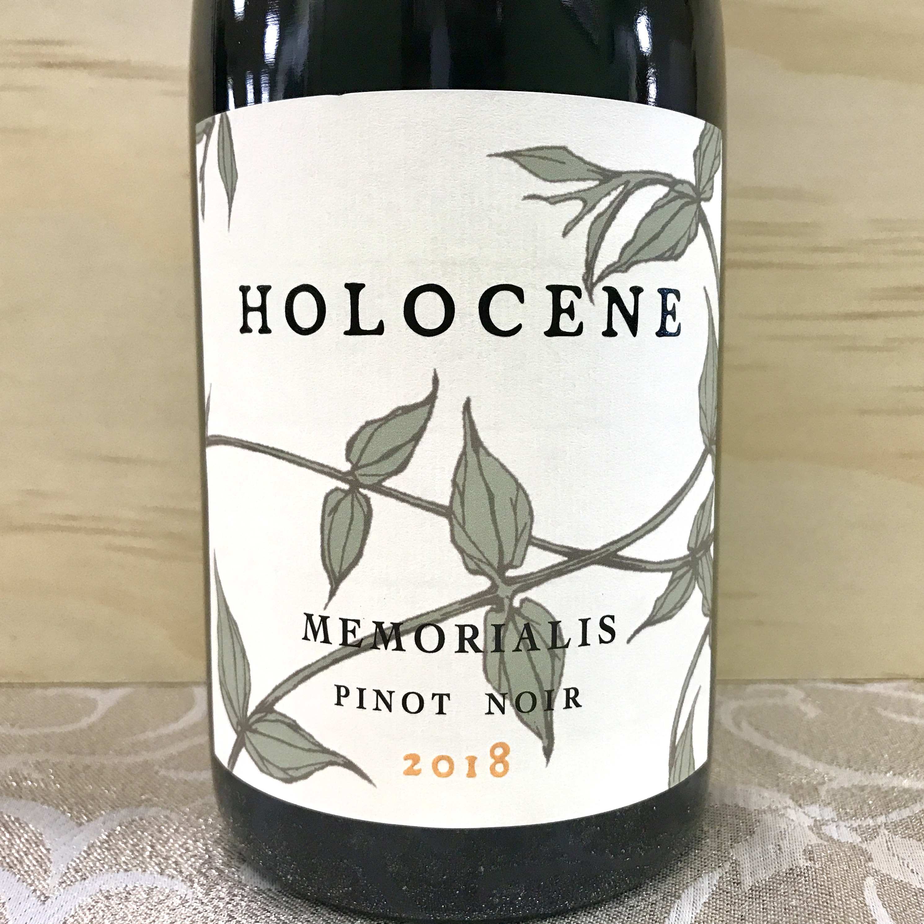 Holocene Memorialis Pinot Noir 2018