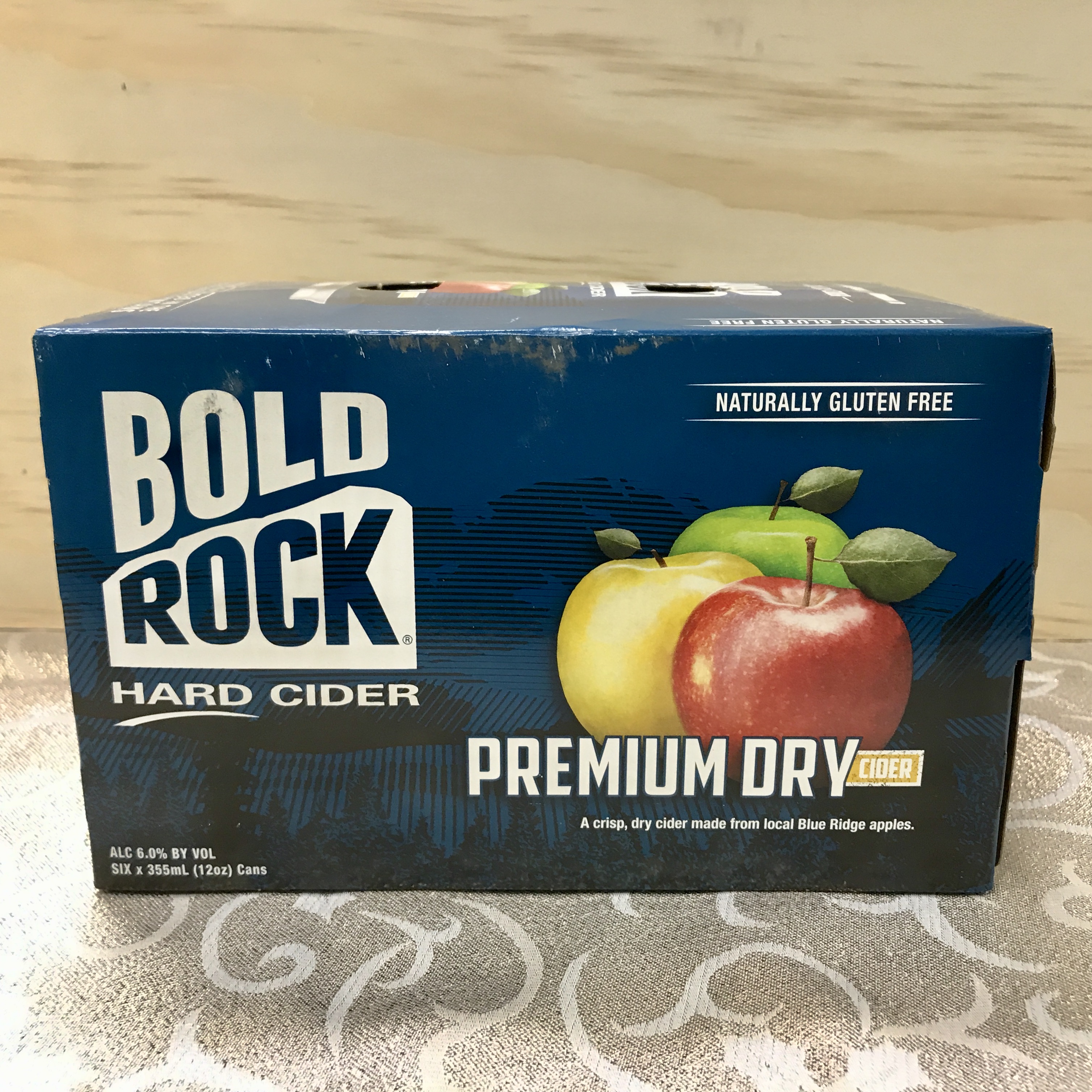 Bold Rock Premium Dry Hard Cider 6 x 12oz CANS