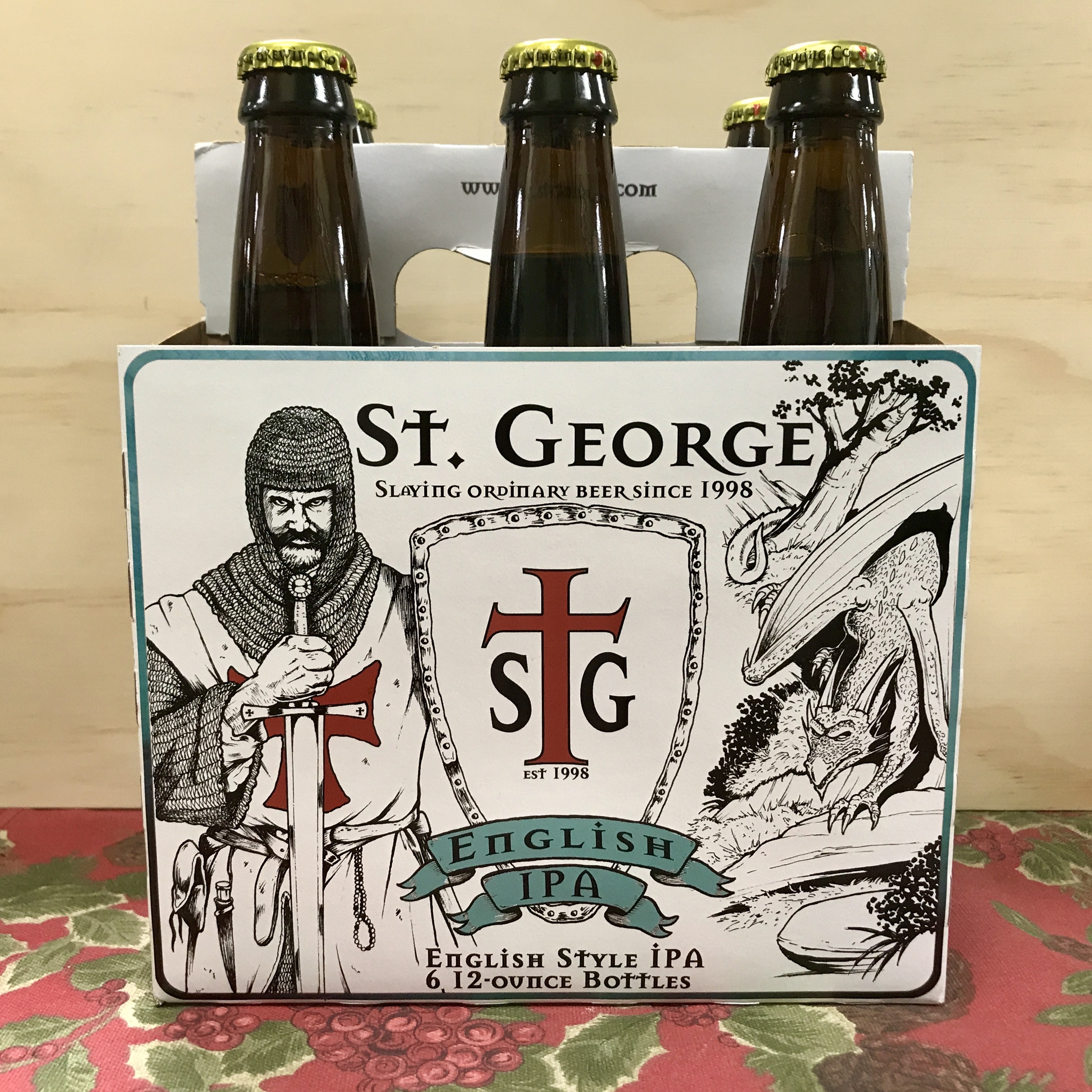 St.George English Style IPA 6 x 12 oz bottles