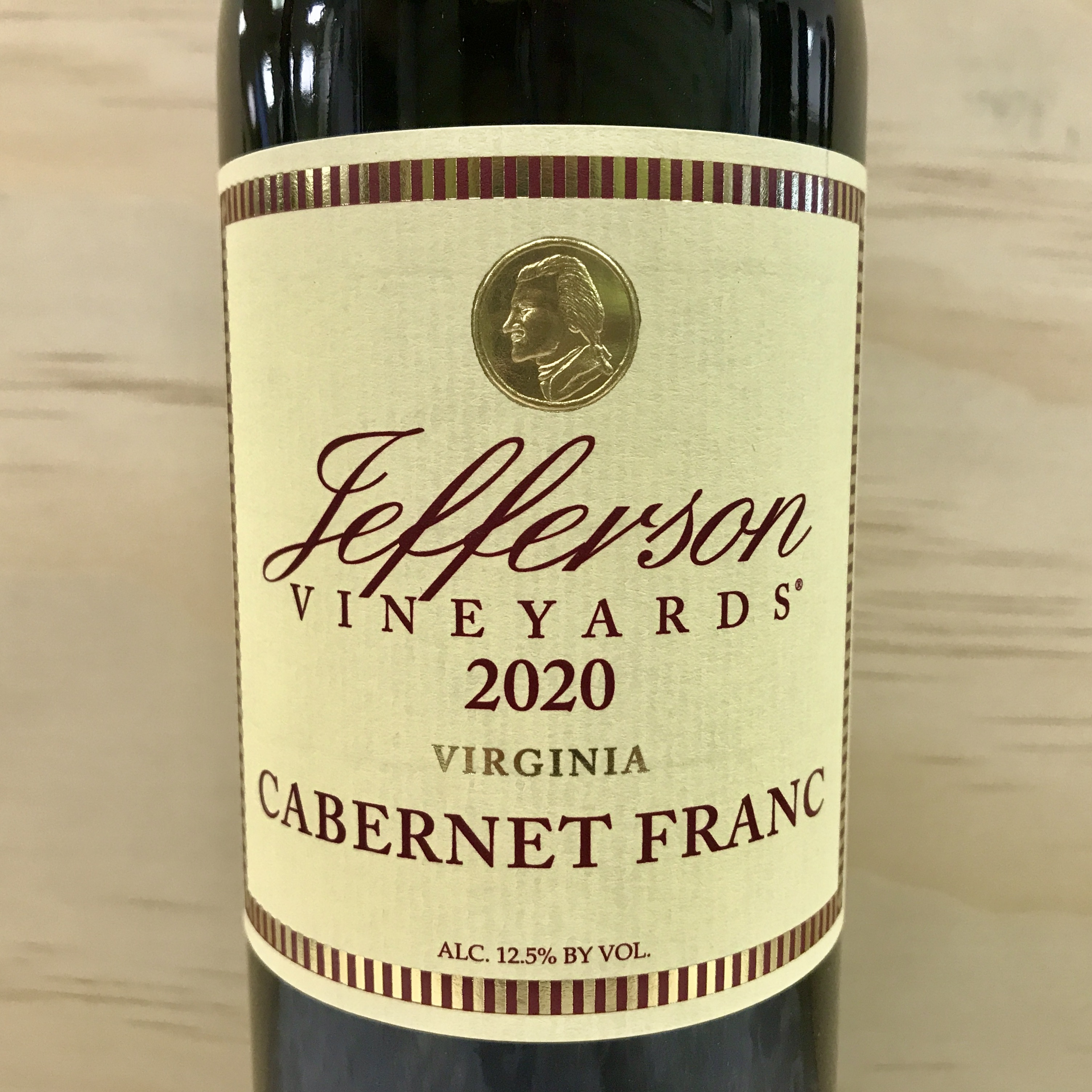 Jefferson Vineyards Cabernet Franc 2020