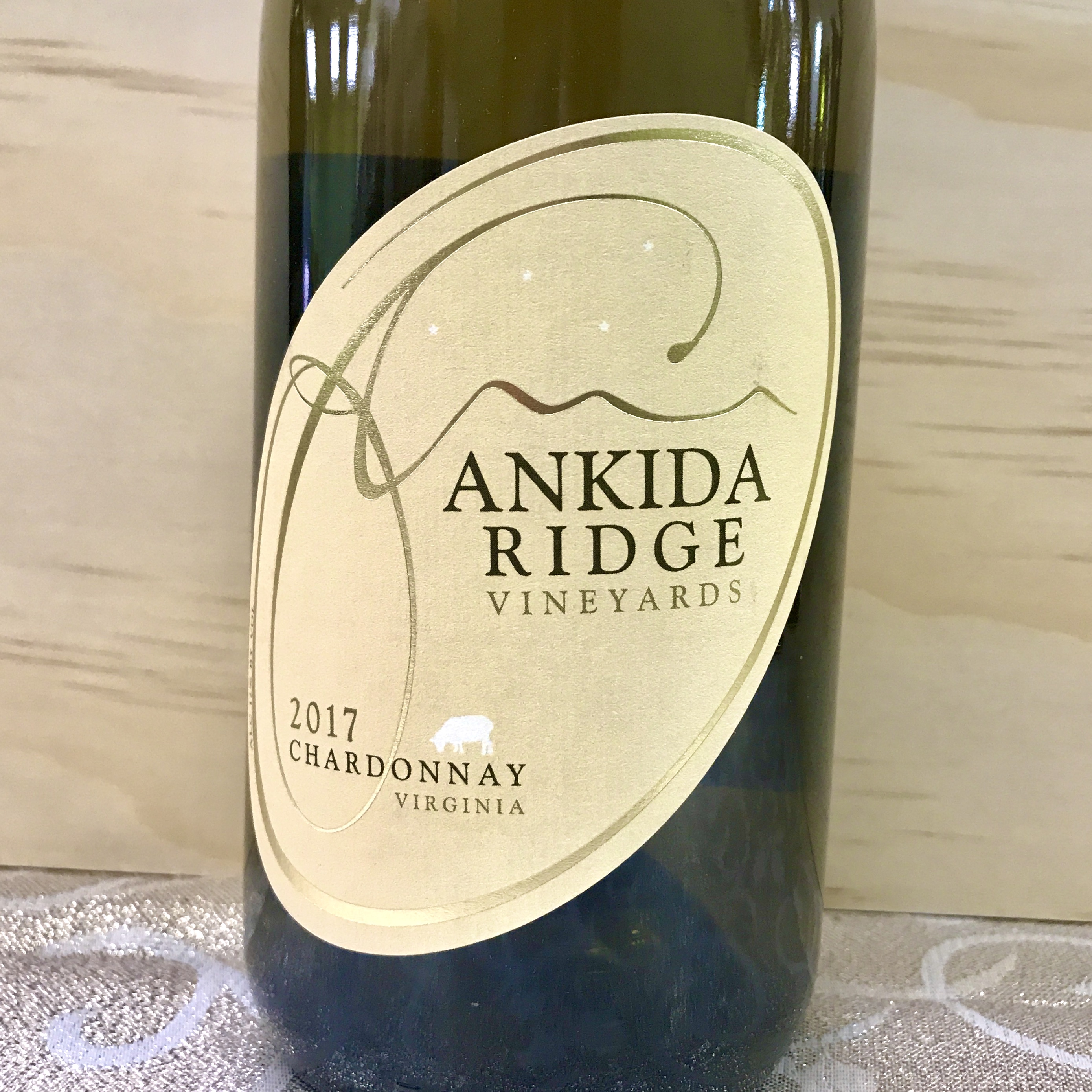 Ankida Ridge Vineyards Chardonnay 2017