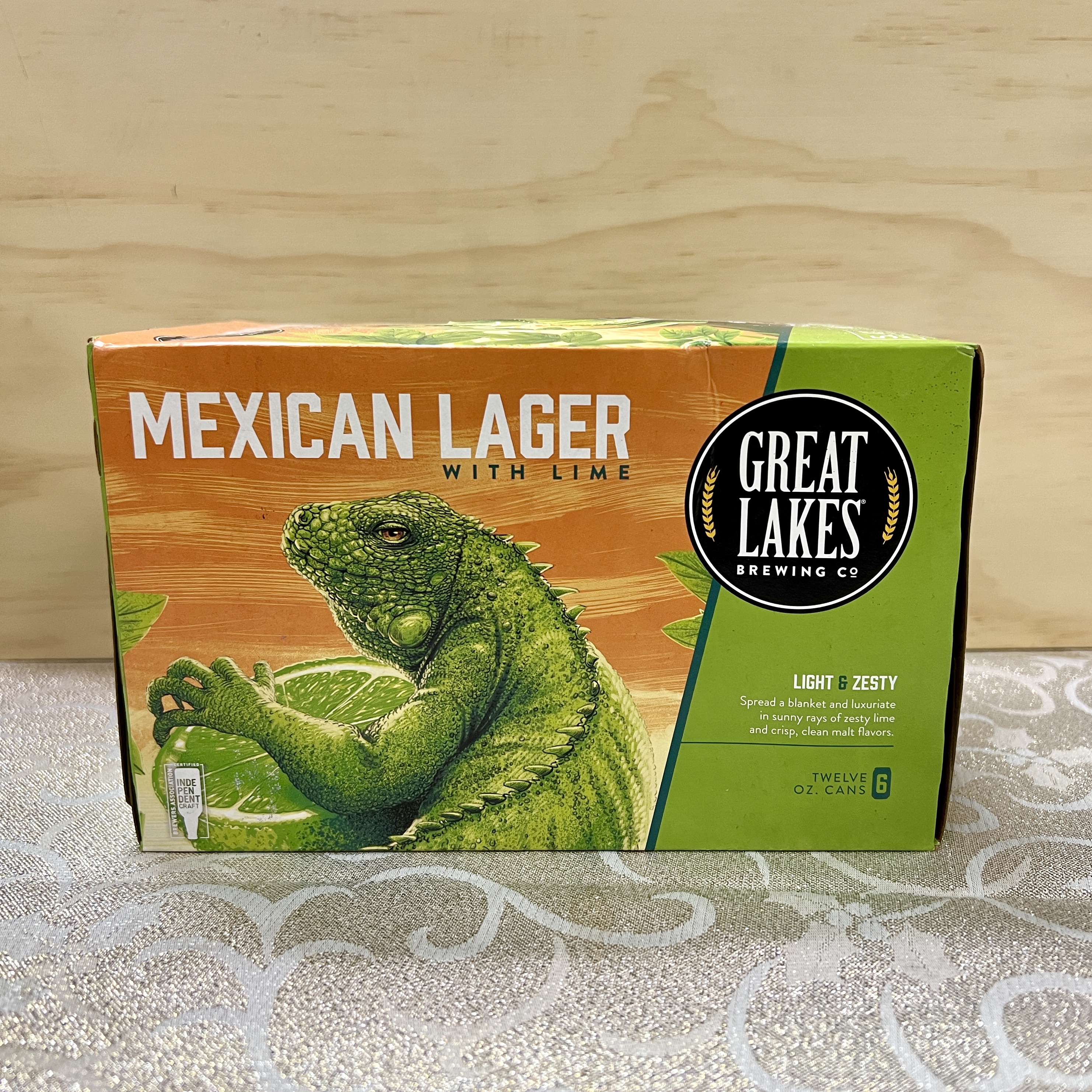 Great Lakes Mexican Lager with Lime 6 x 12oz cans