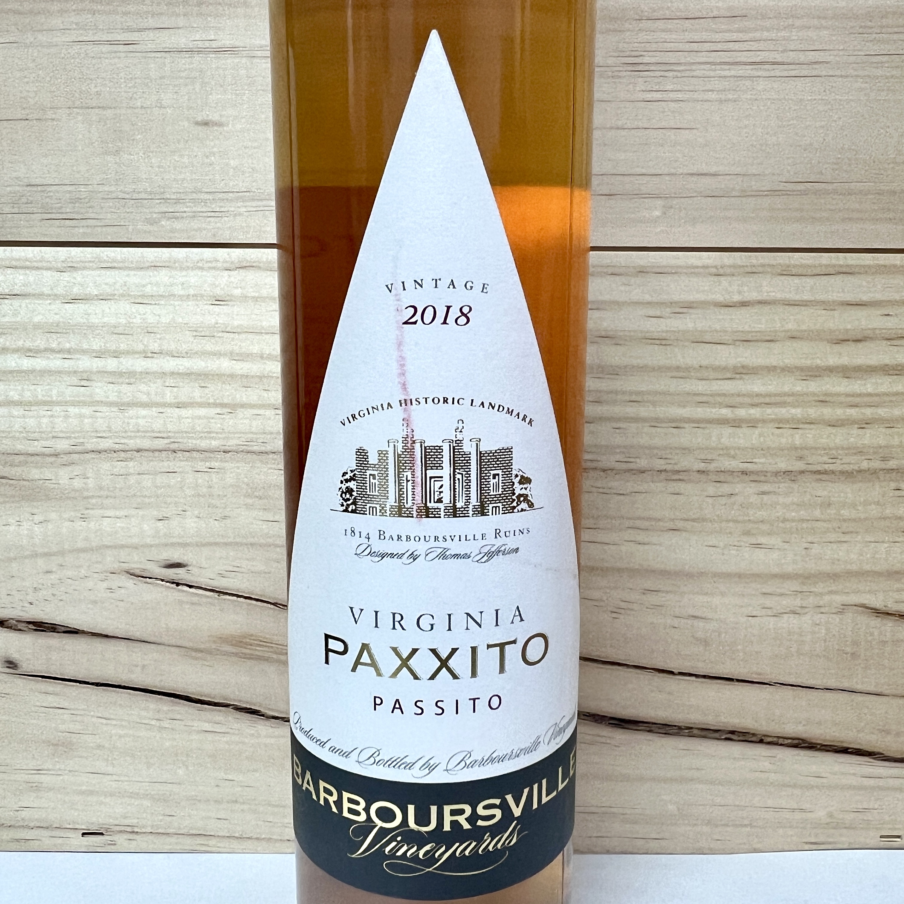 Barboursville Vineyards Paxxito Passito 2018 375ml