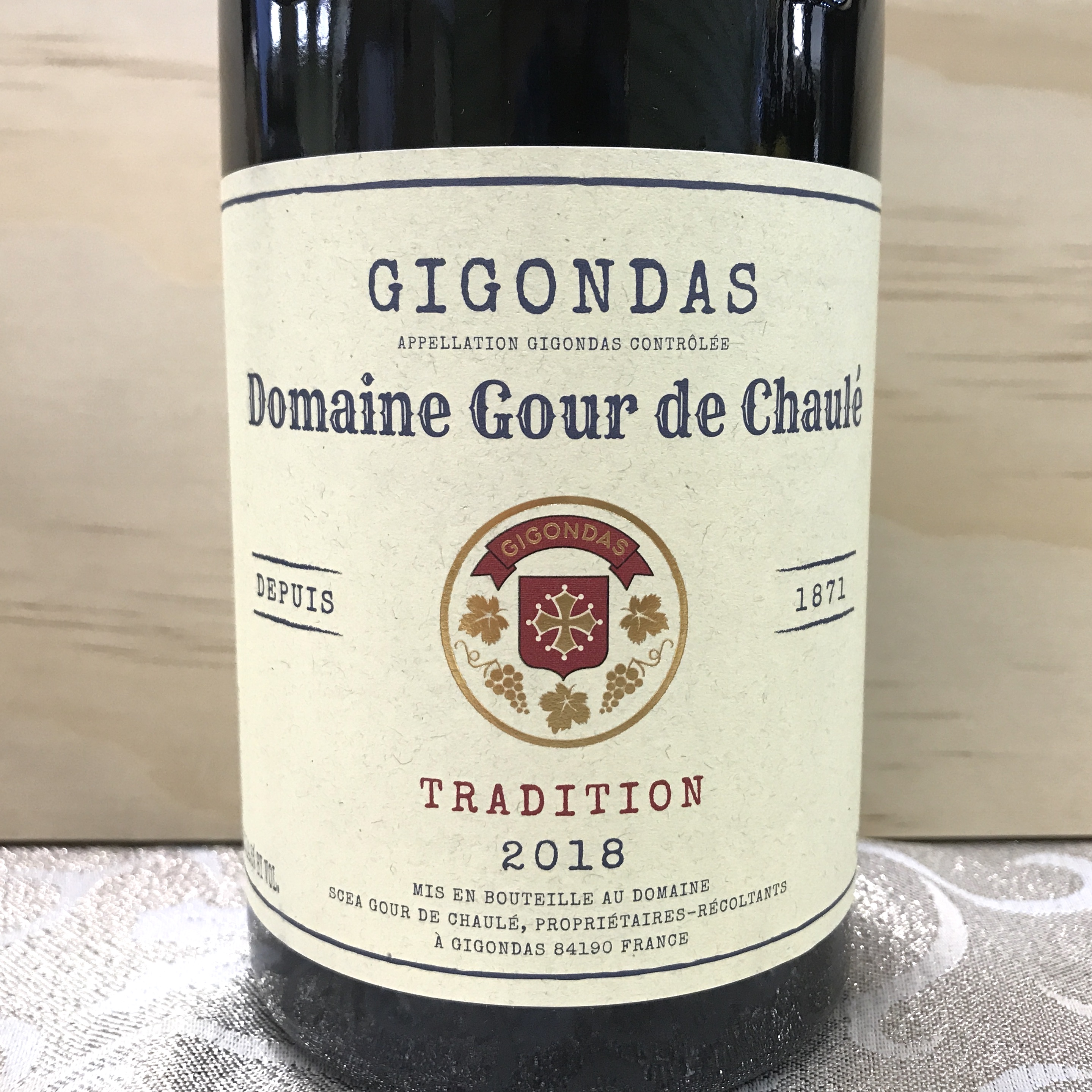 Domaine Gour de Chaule Gigondas Tradition 2018