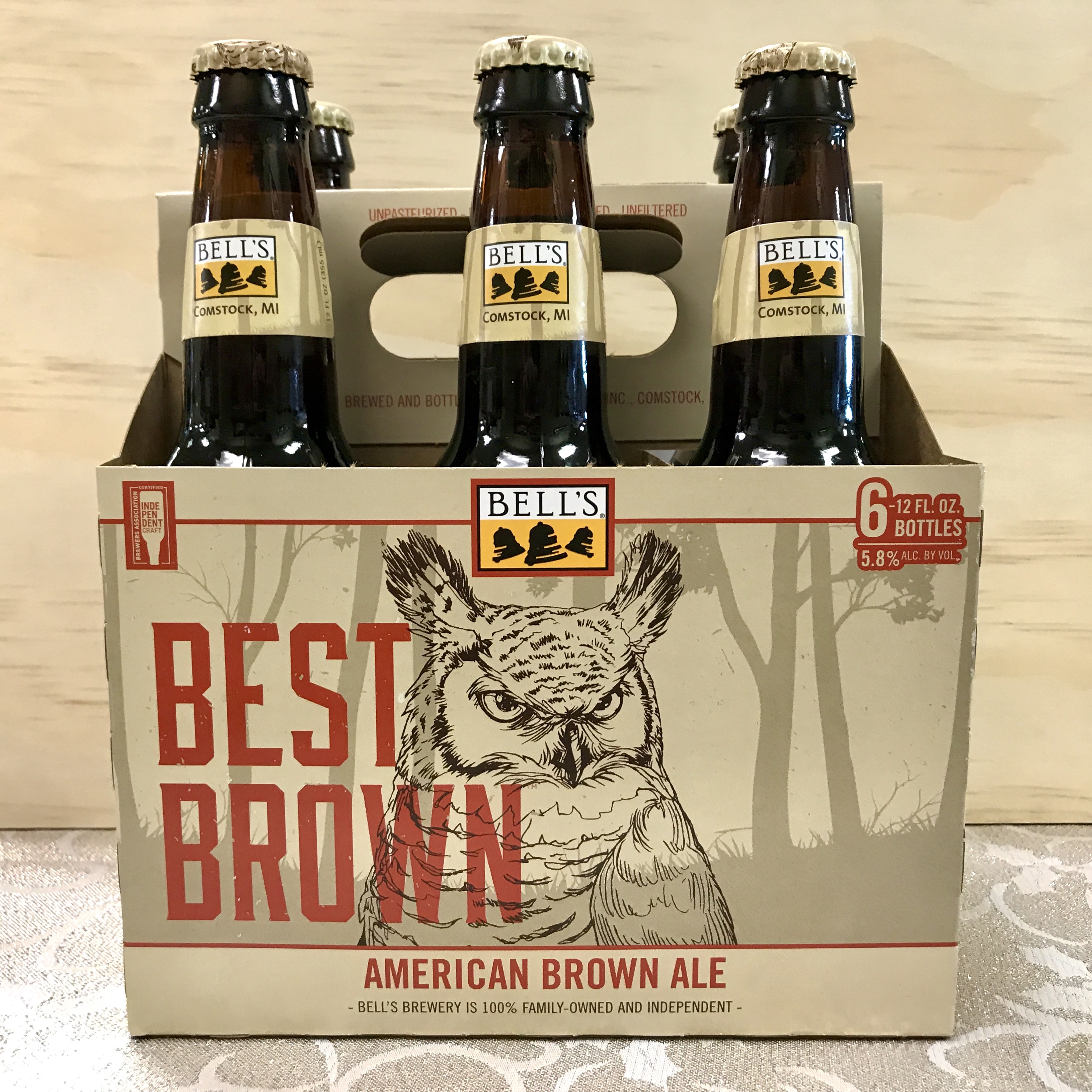 Bell's Best Brown American Brown Ale 6 x 12oz bottles