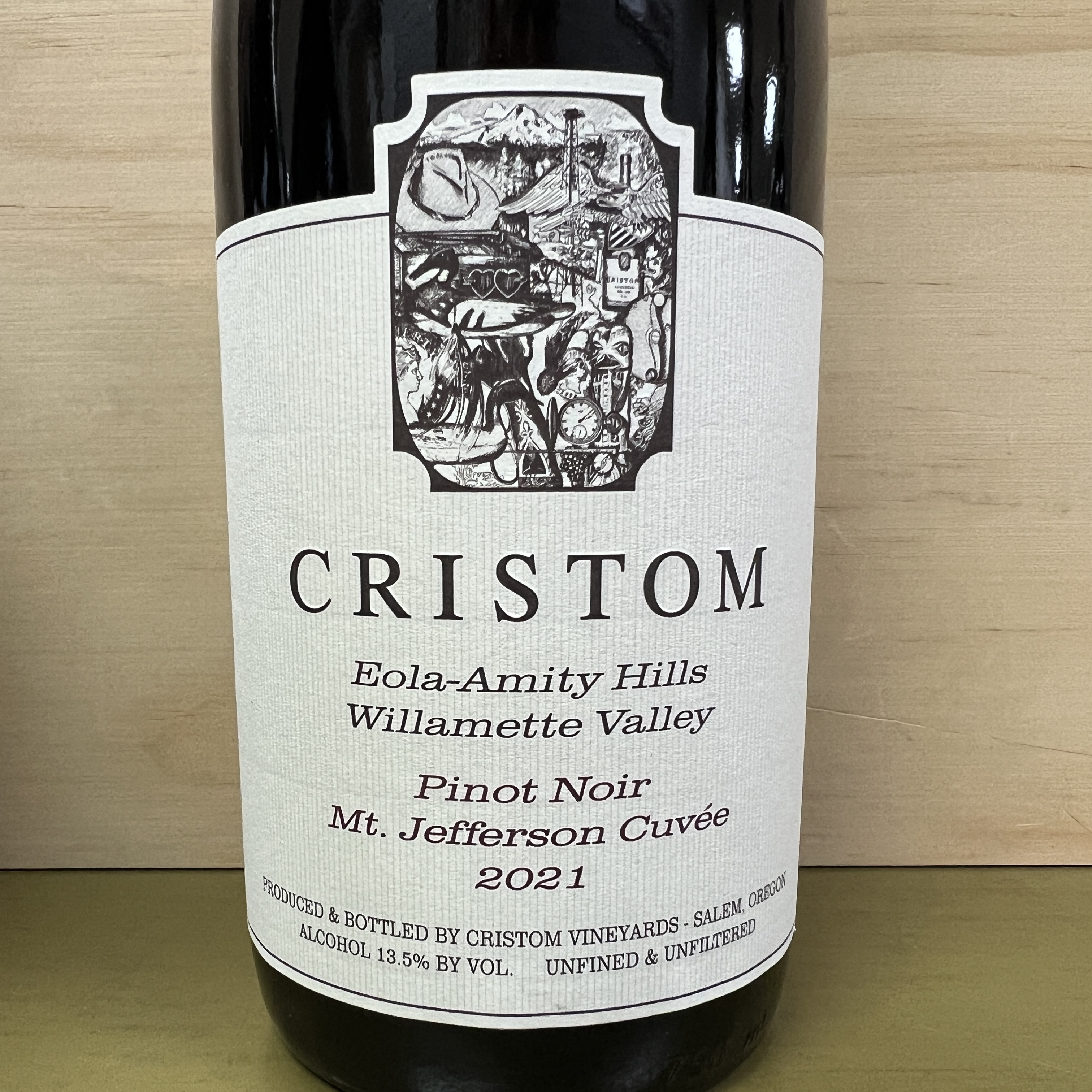 Cristom Mt.Jefferson Cuvee Pinot Noir Eola Amity Hills 2021