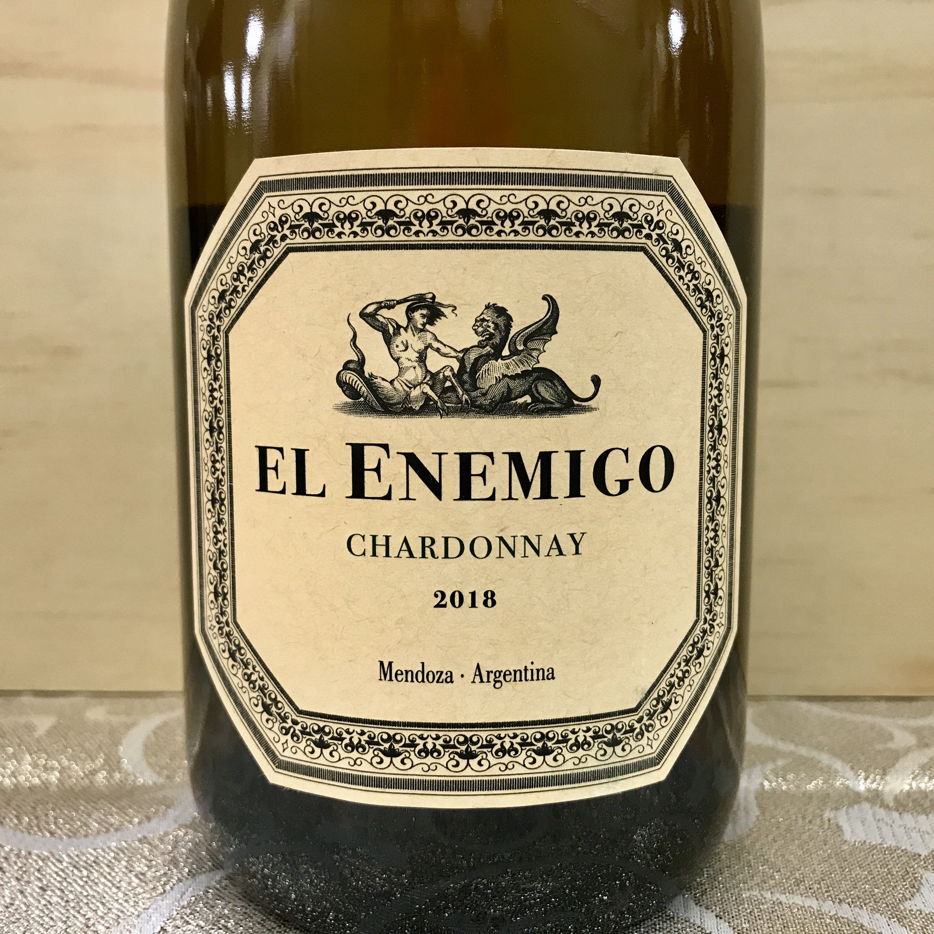El Enemigo Chardonnay Mendoza 2018