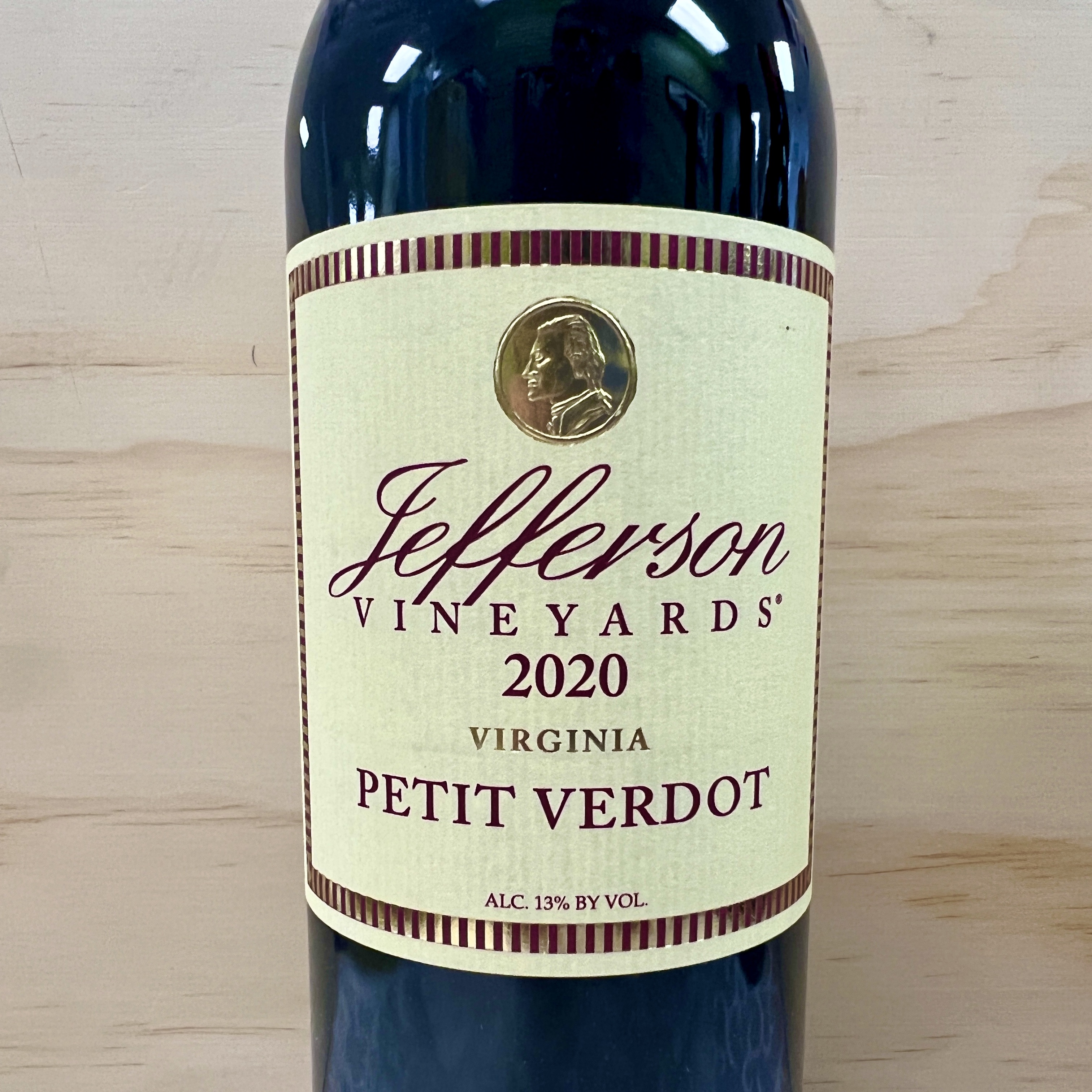 Jefferson Vineyards Petit Verdot 2020