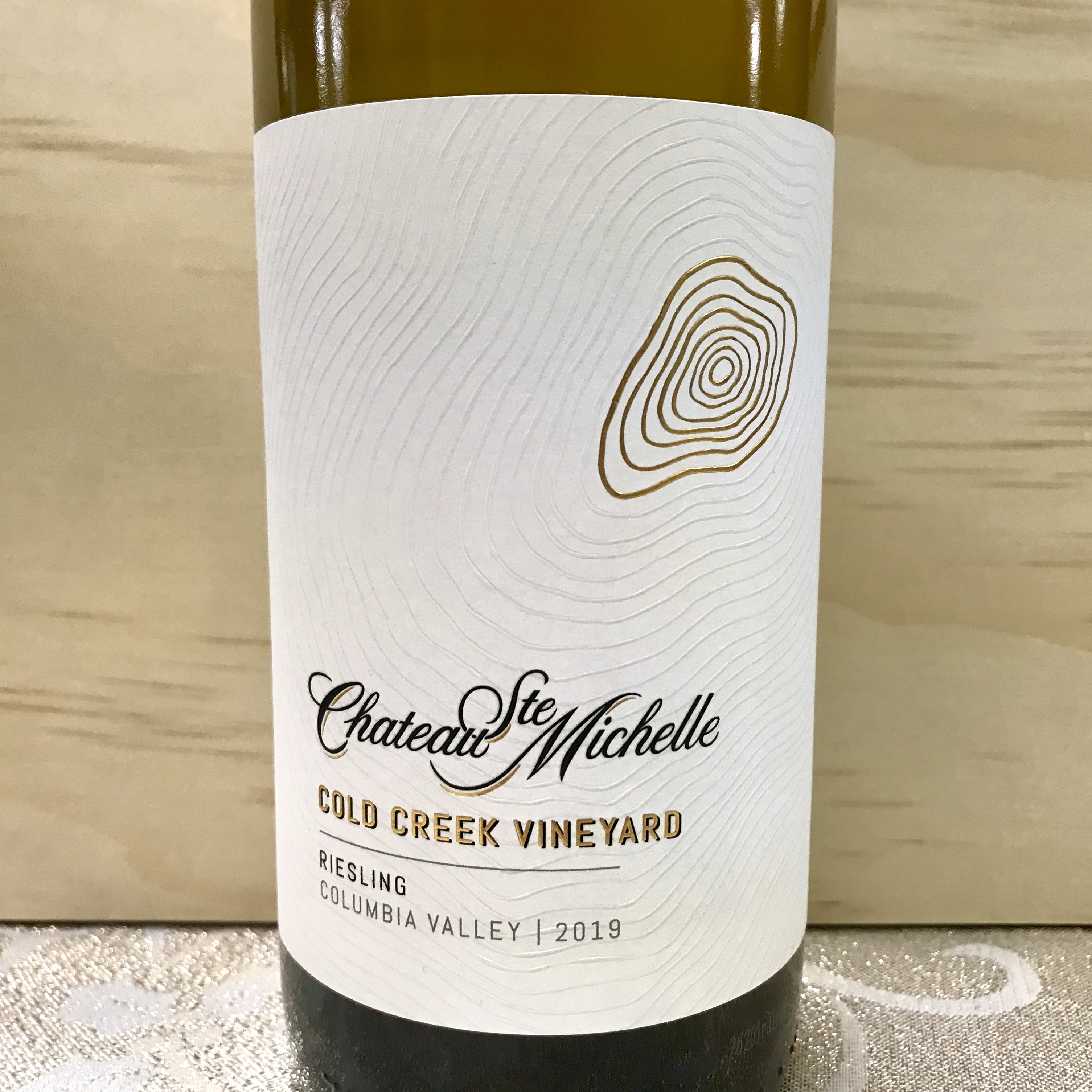 Chateau Ste. Michelle Riesling Cold Creek Vineyard 2019