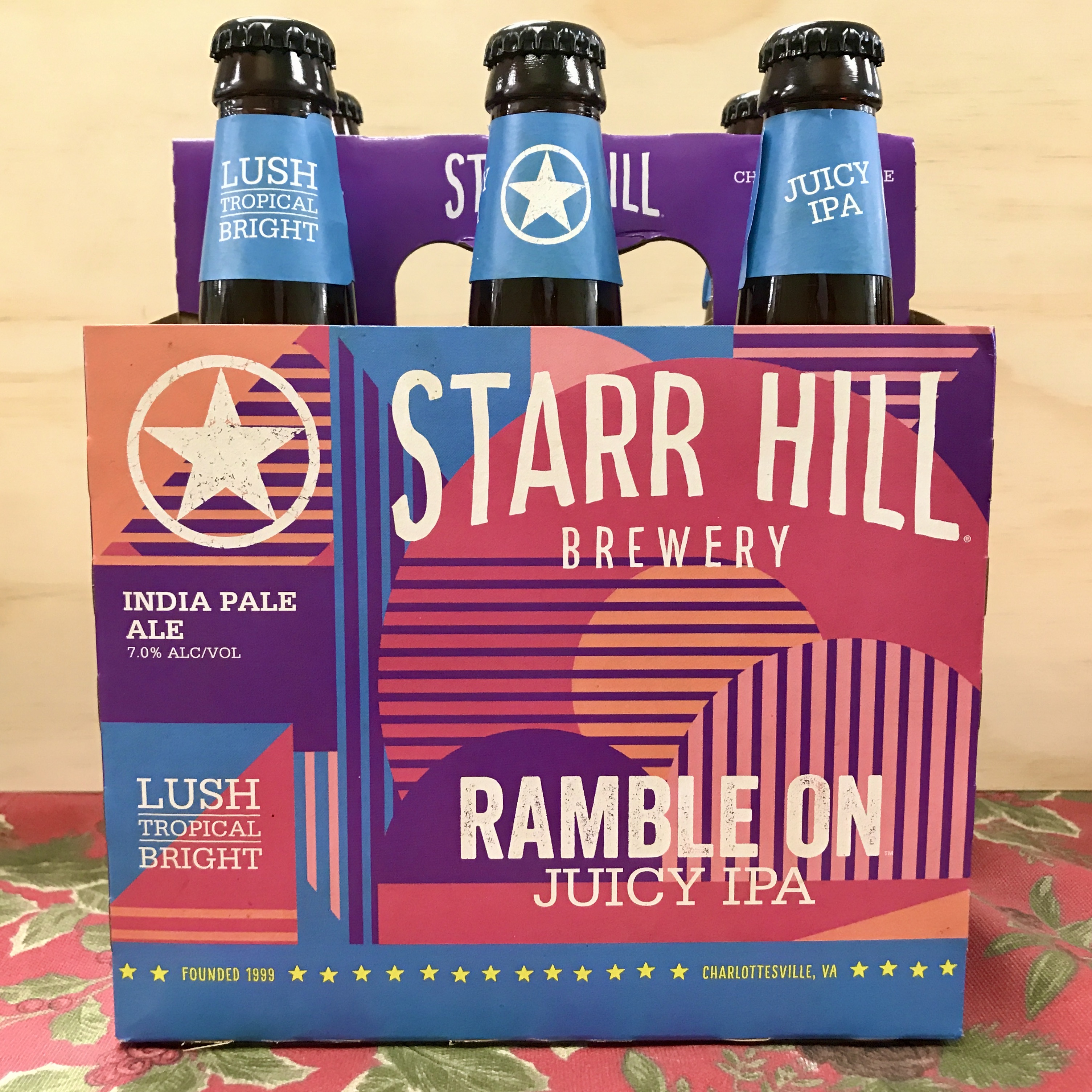 Starr Hill Ramble On Juicy IPA 6 x 12oz bottles