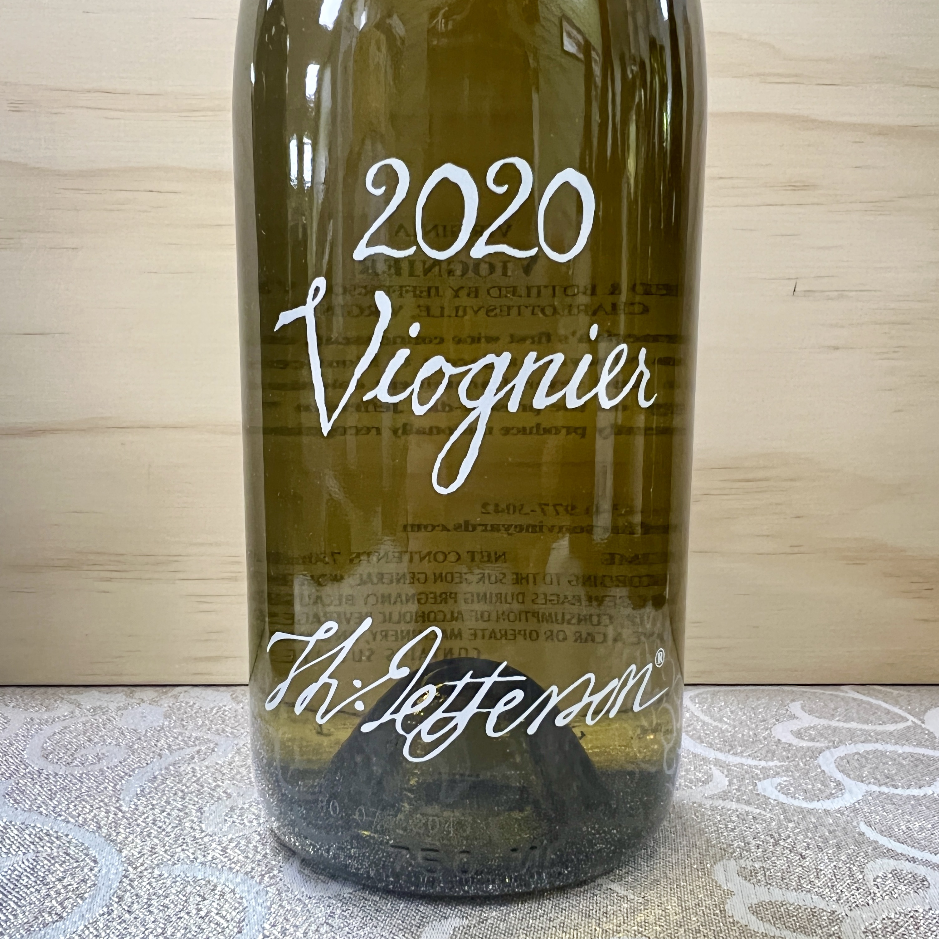 Jefferson Vineyards Viognier 2020