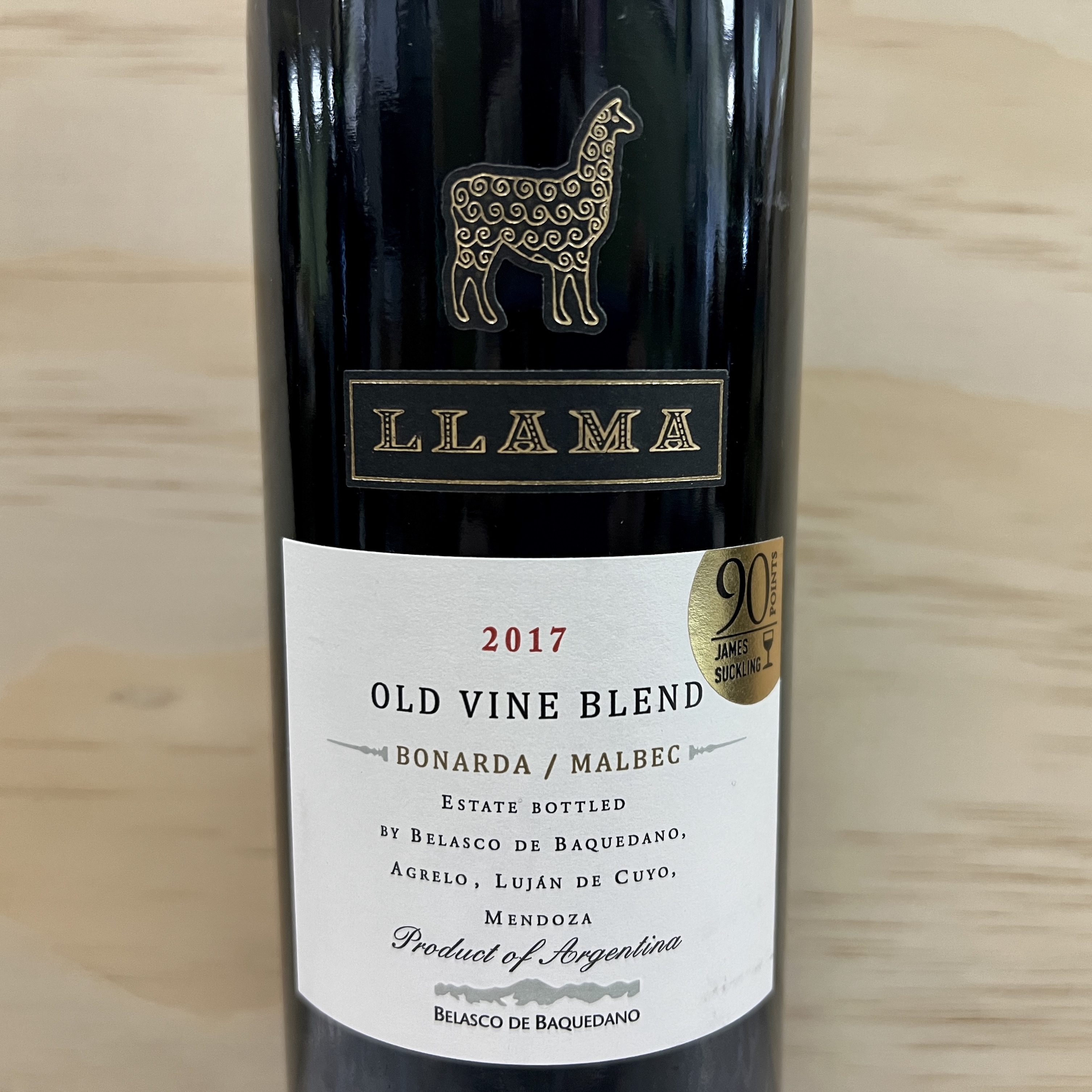 LLama Old Vine Blend Bonarda/Malbec Mendoza 2017