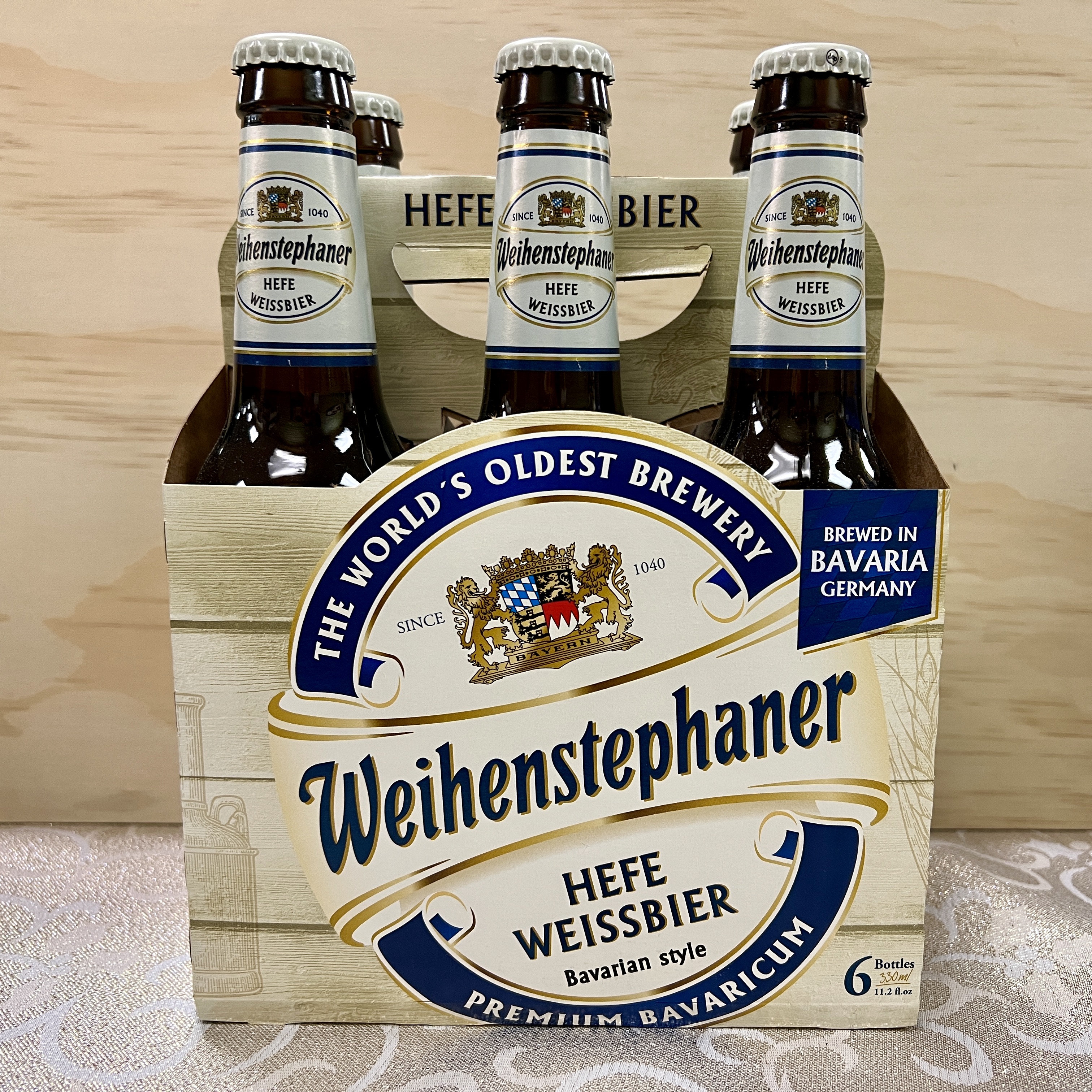 Weihenstephaner Hefe Weissbier 6 x 12 oz bottles