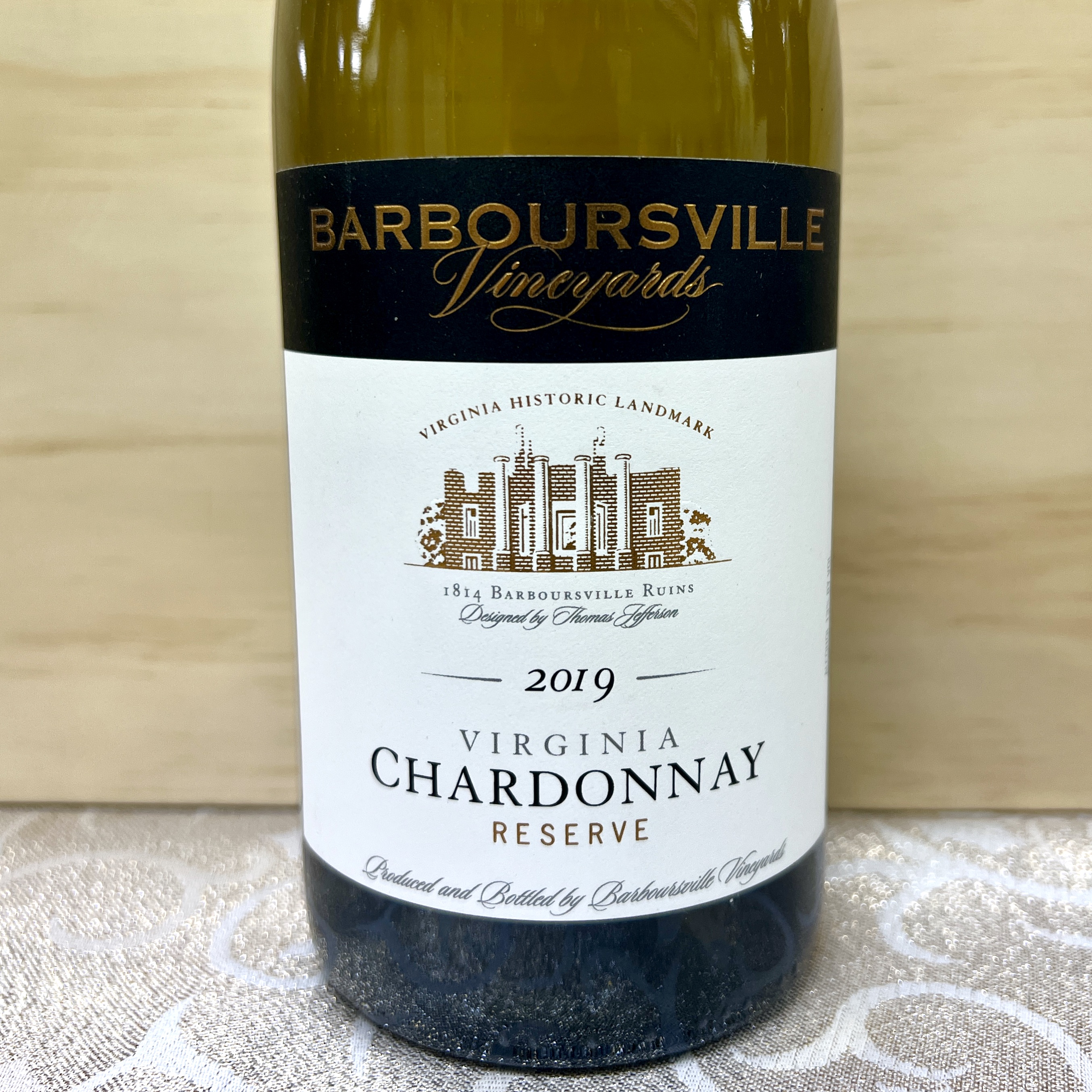 Barboursville Chardonnay Reserve 2019