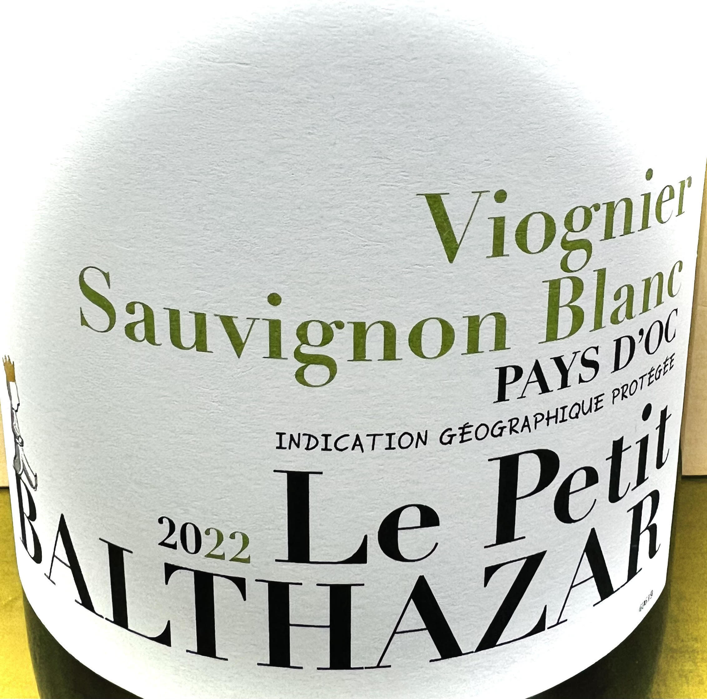 Le Petit Balthazar Sauvignon Blanc/Viognier pays d'oc 2023