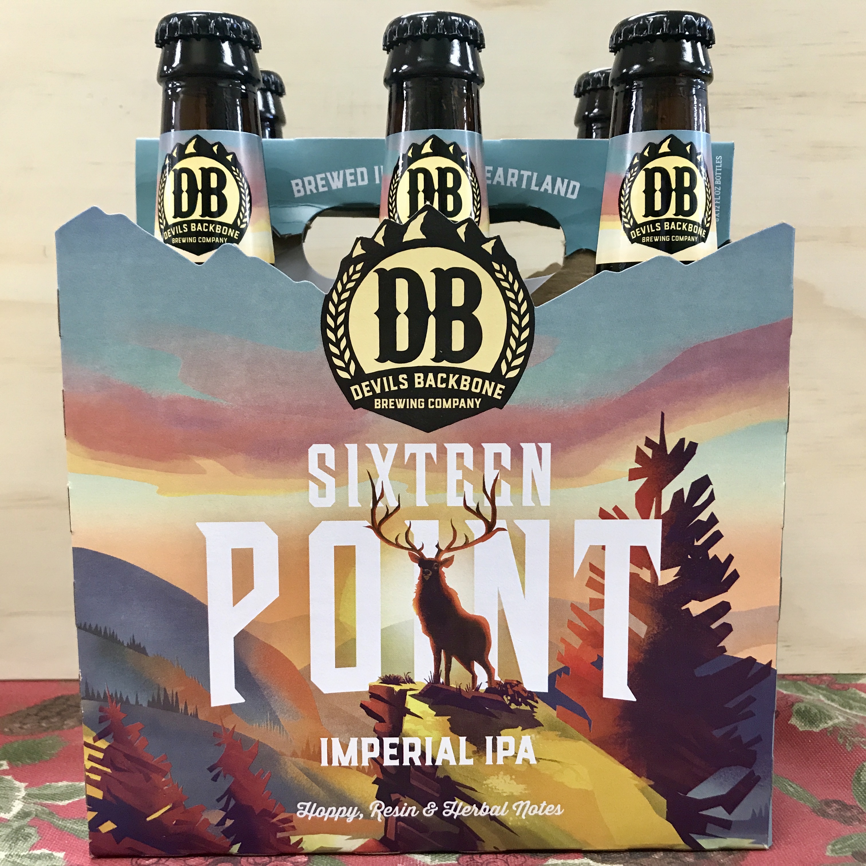 Devil's Backbone Sixteen Point Imperial Ale 6 x 12oz bottles