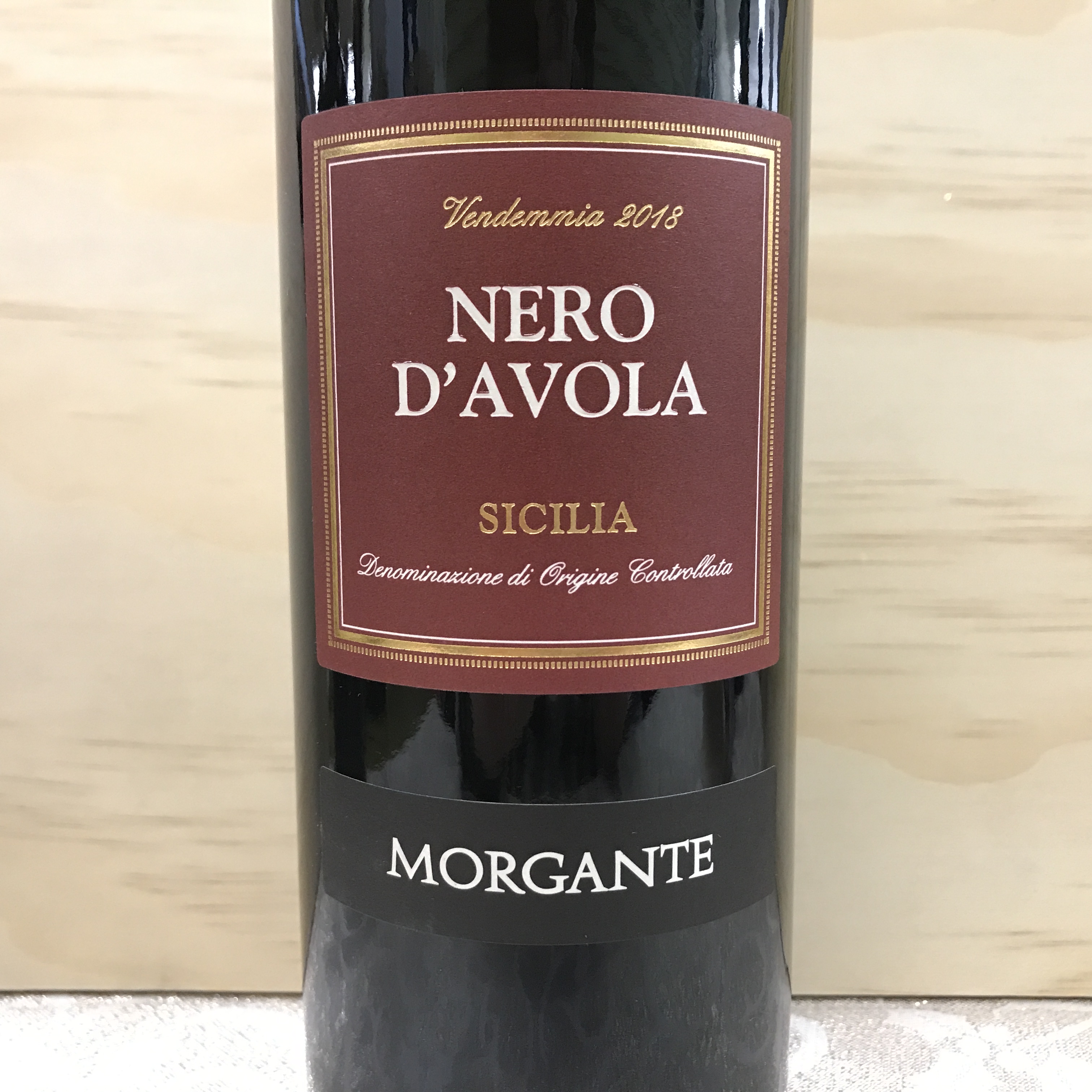 Morgante Nero D'Avola Sicily 2018