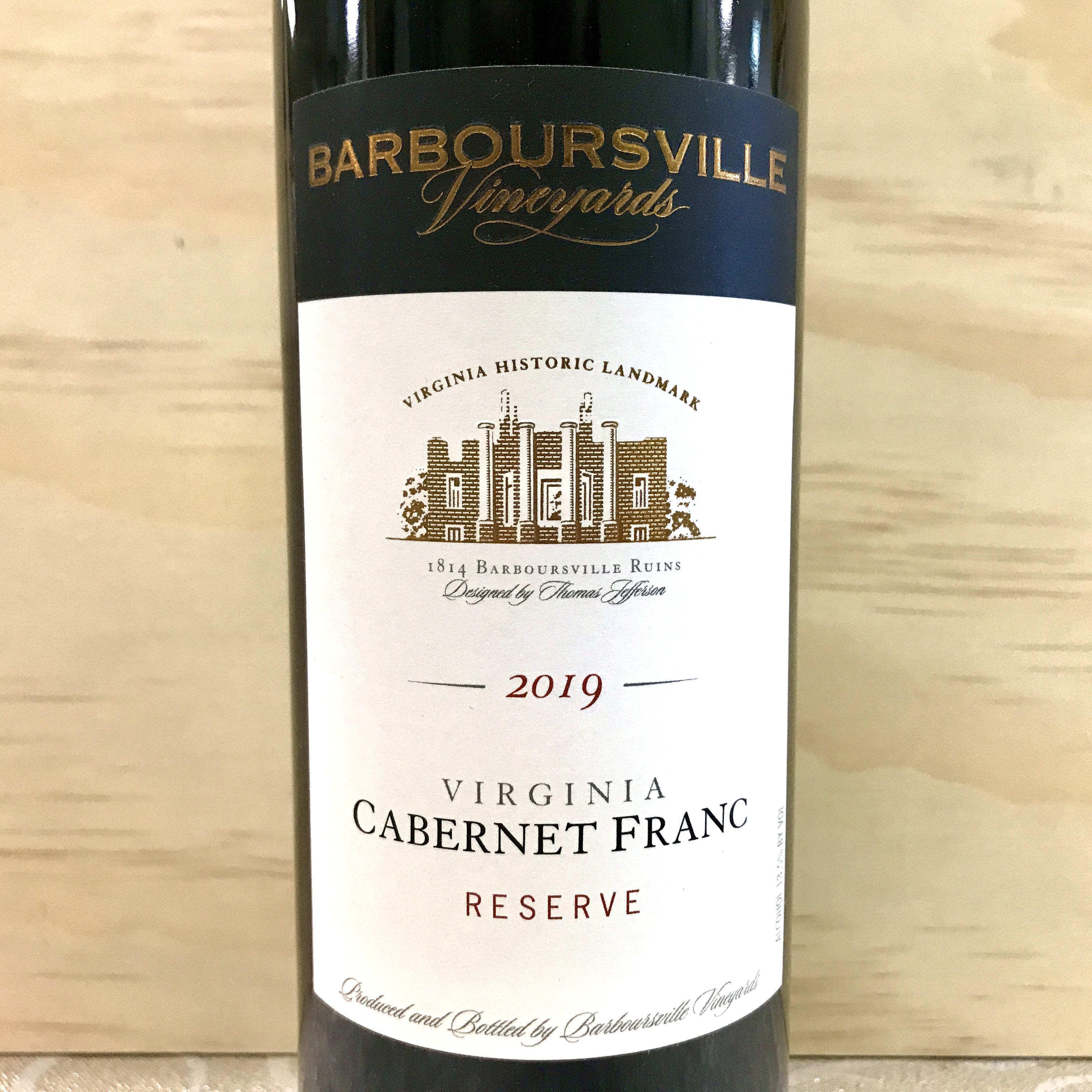 Barboursville Vineyards Cabernet Franc Reserve 2020