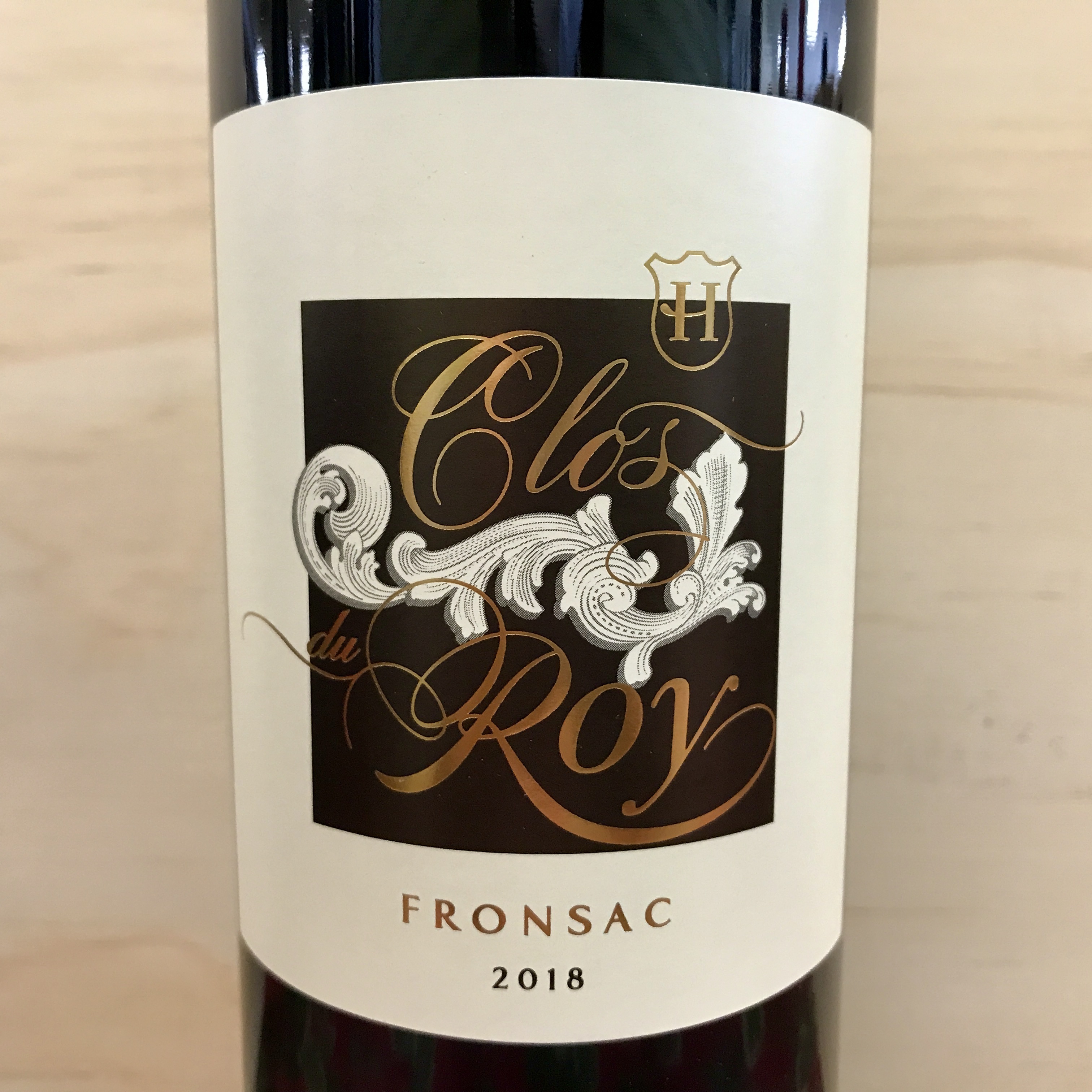 Clos du Roy Fronsac red Bordeaux 2018