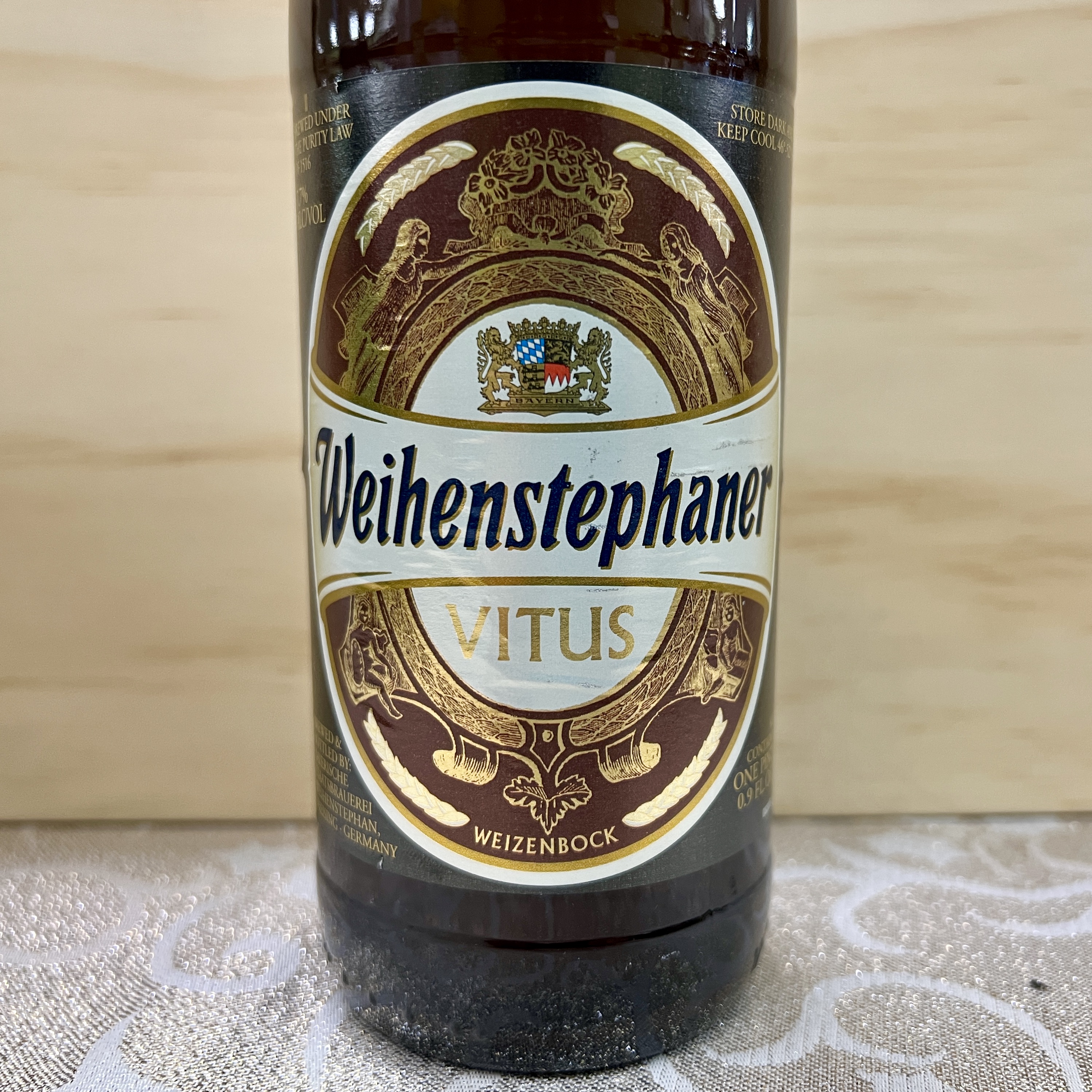 Weihenstephaner Vitus Wheat Bock 16oz bottle