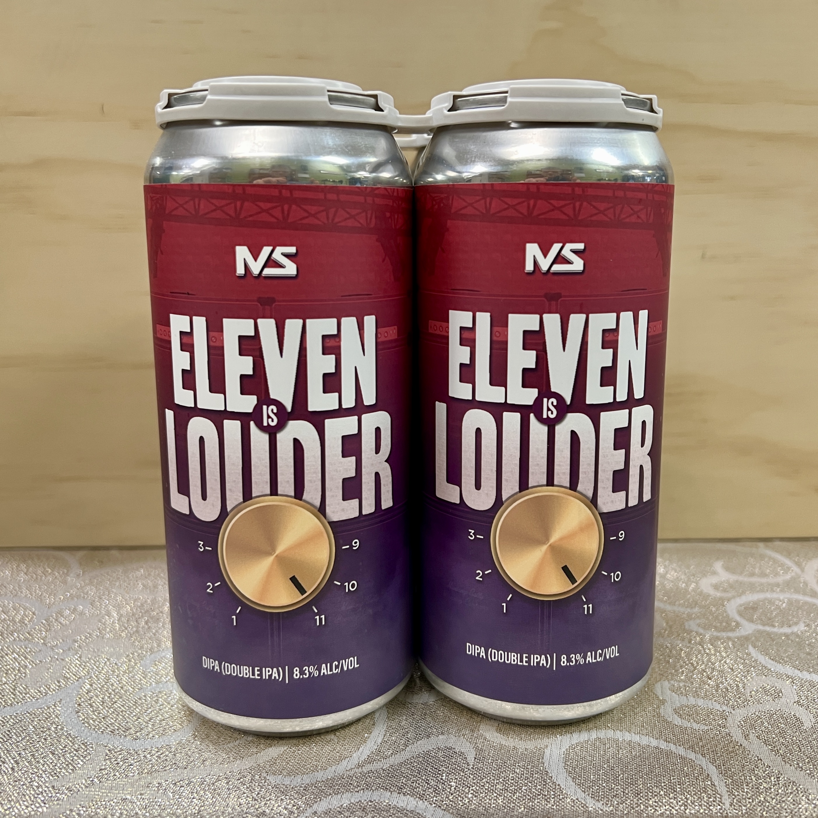 Mustang Sally Eleven is Louder Double IPA 4 x 16oz cans