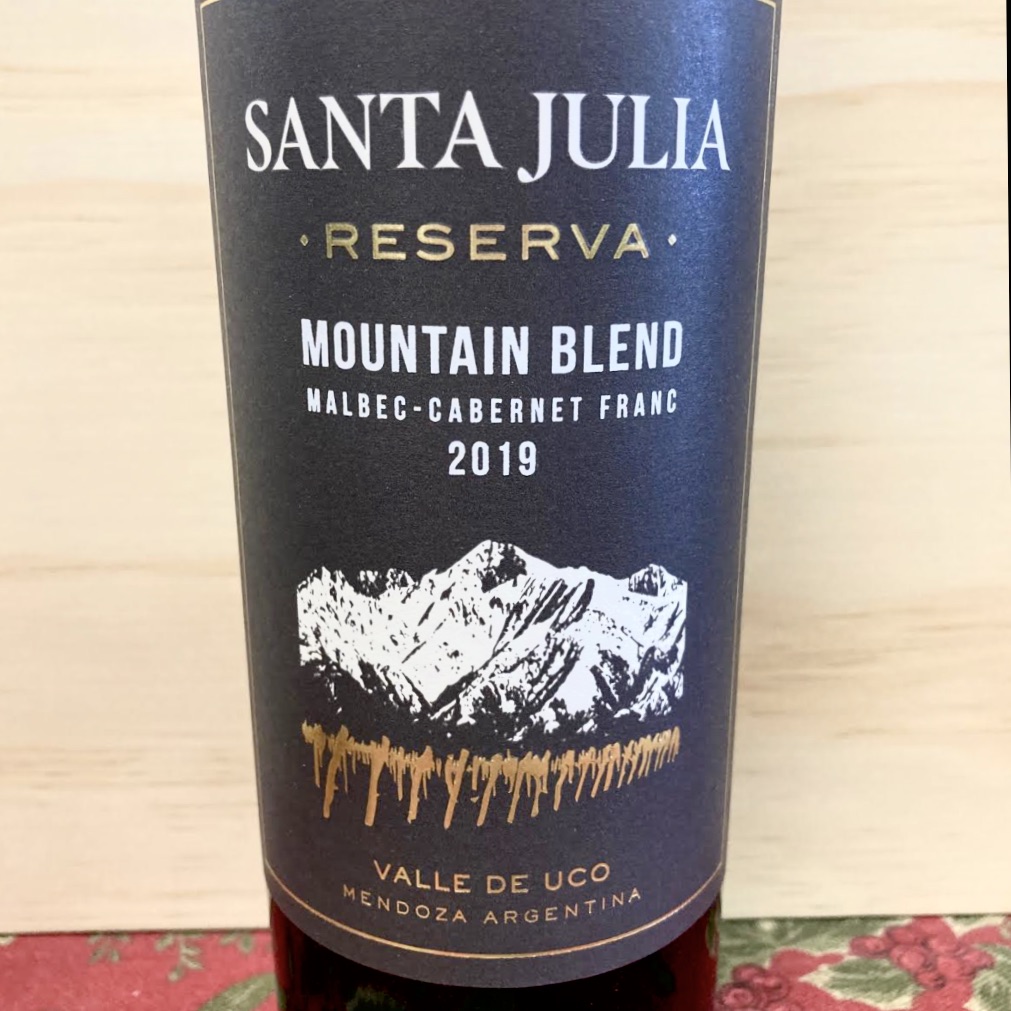 Santa Julia Mountain Blend Reserva Valle de Uco Mendoza 2019