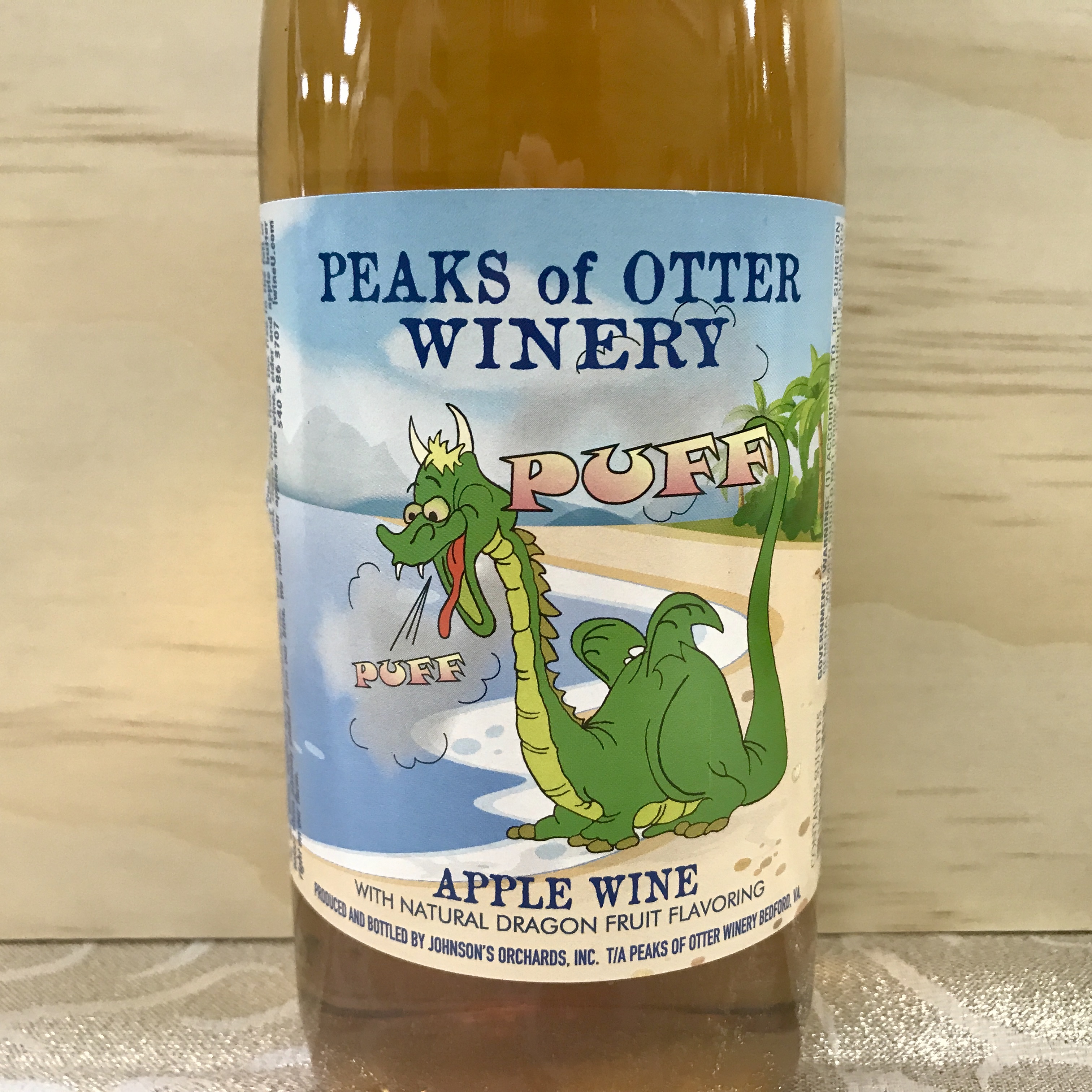Peaks of Otter Apple & Dragon Fruit Wine