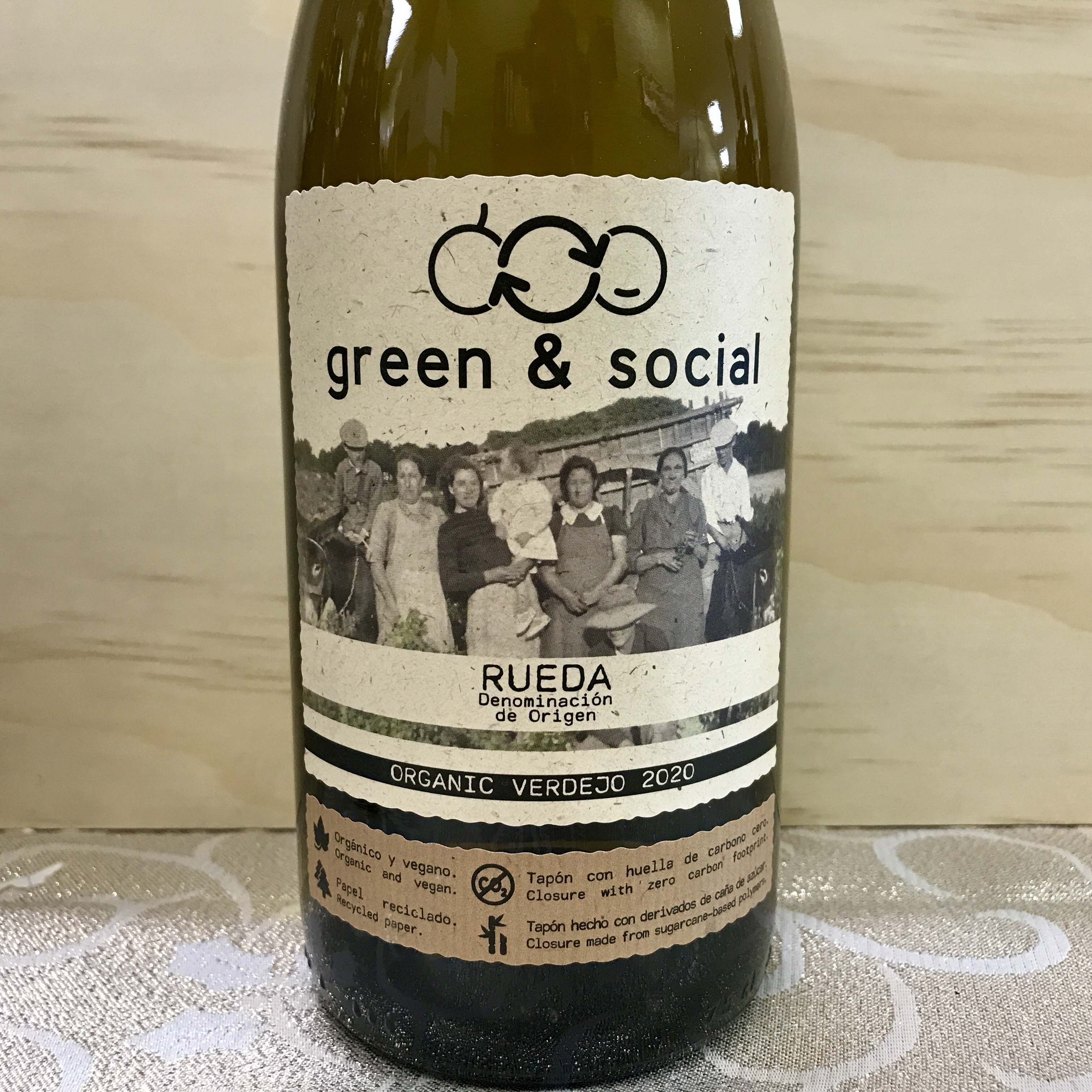 Green & Social Verdejo Rueda ORGANIC 2020