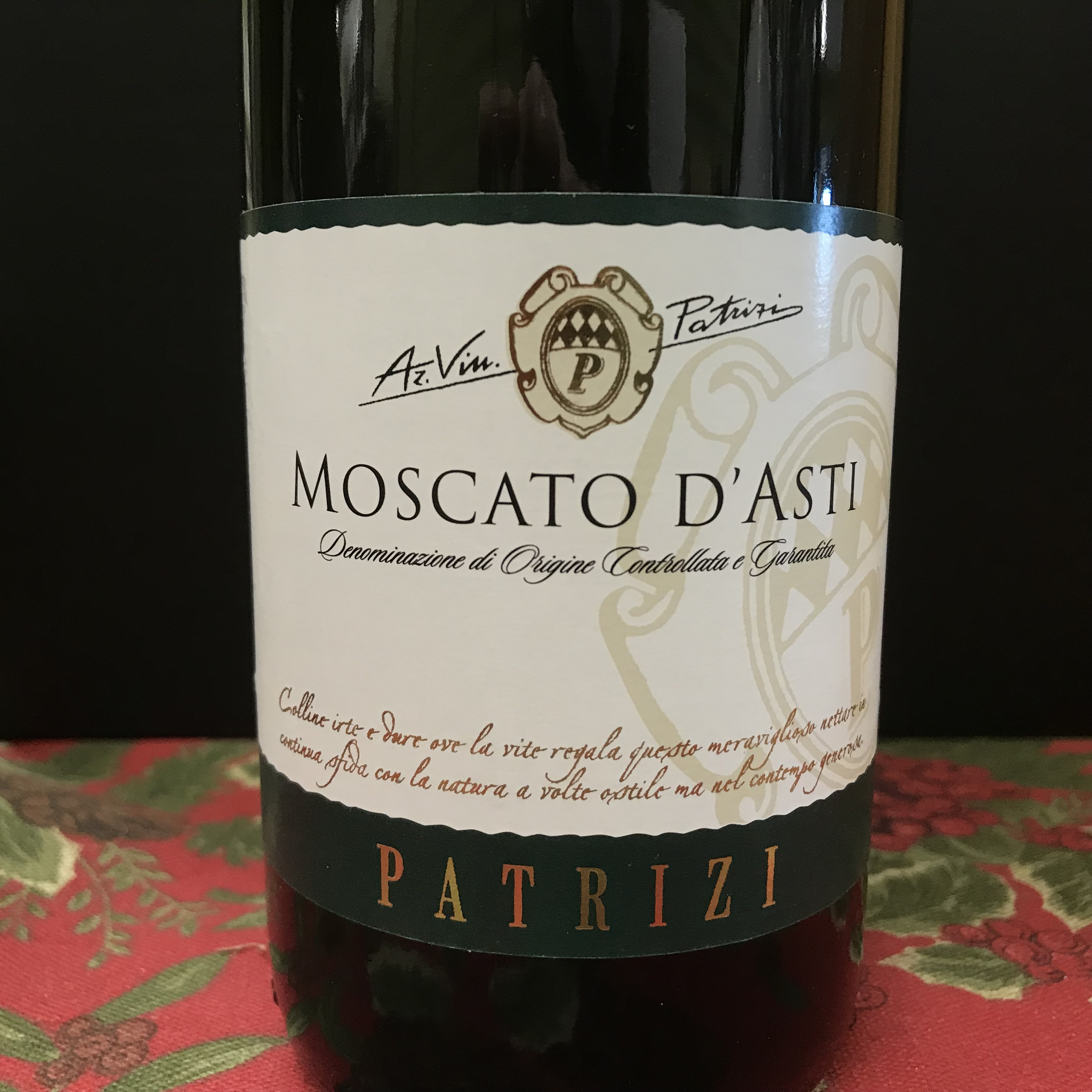 Patrizi Moscato d'Asti 2019