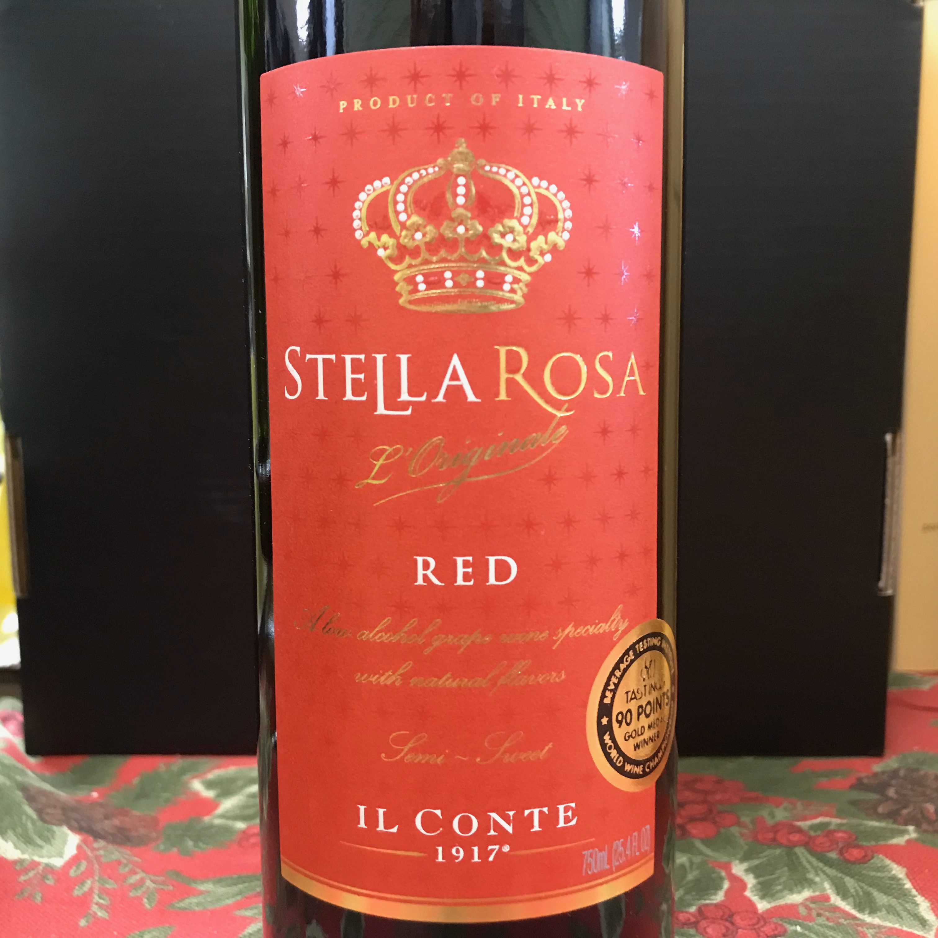 Stella Rosa Red Semi-sweet red