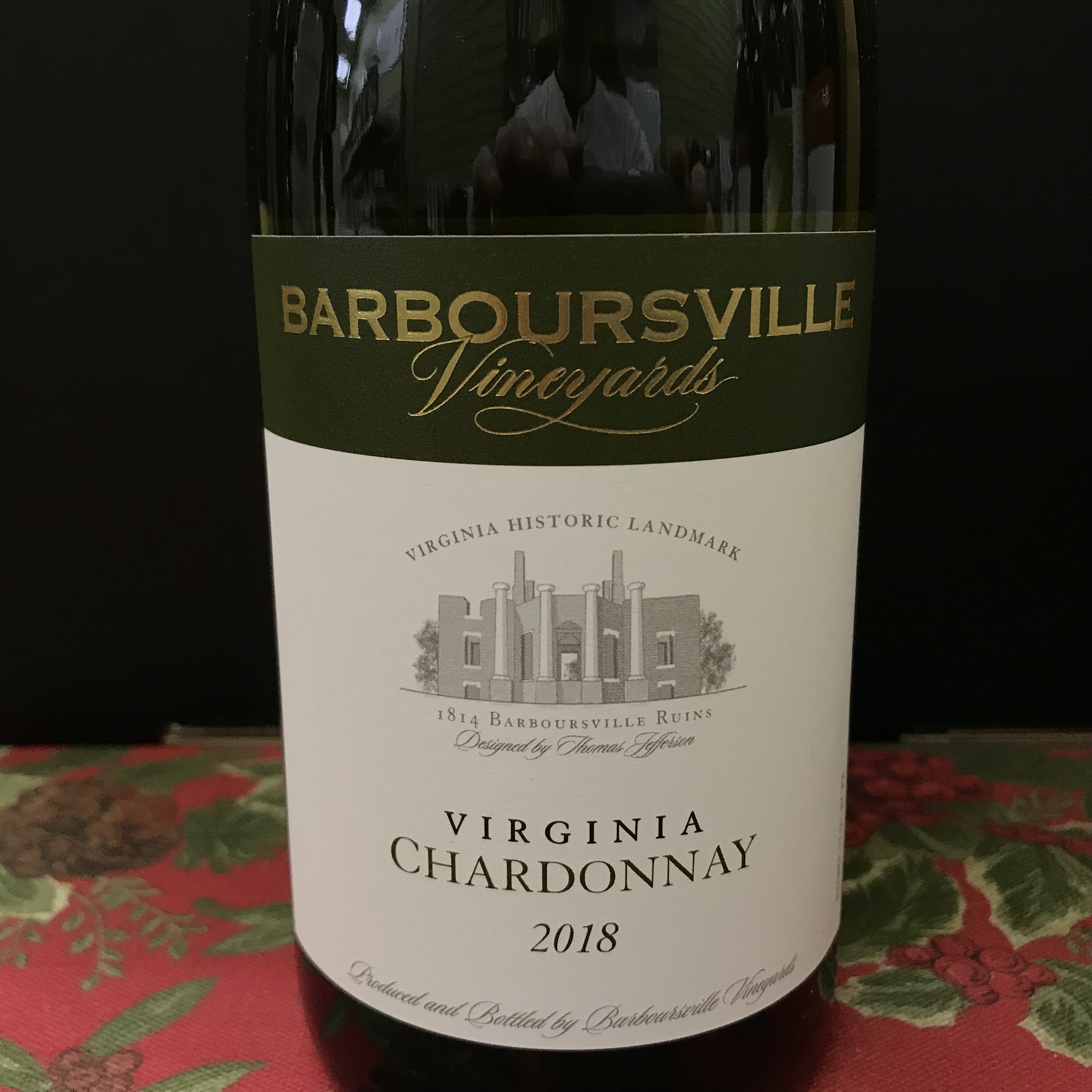 Barboursville Vineyards Chardonnay 2018