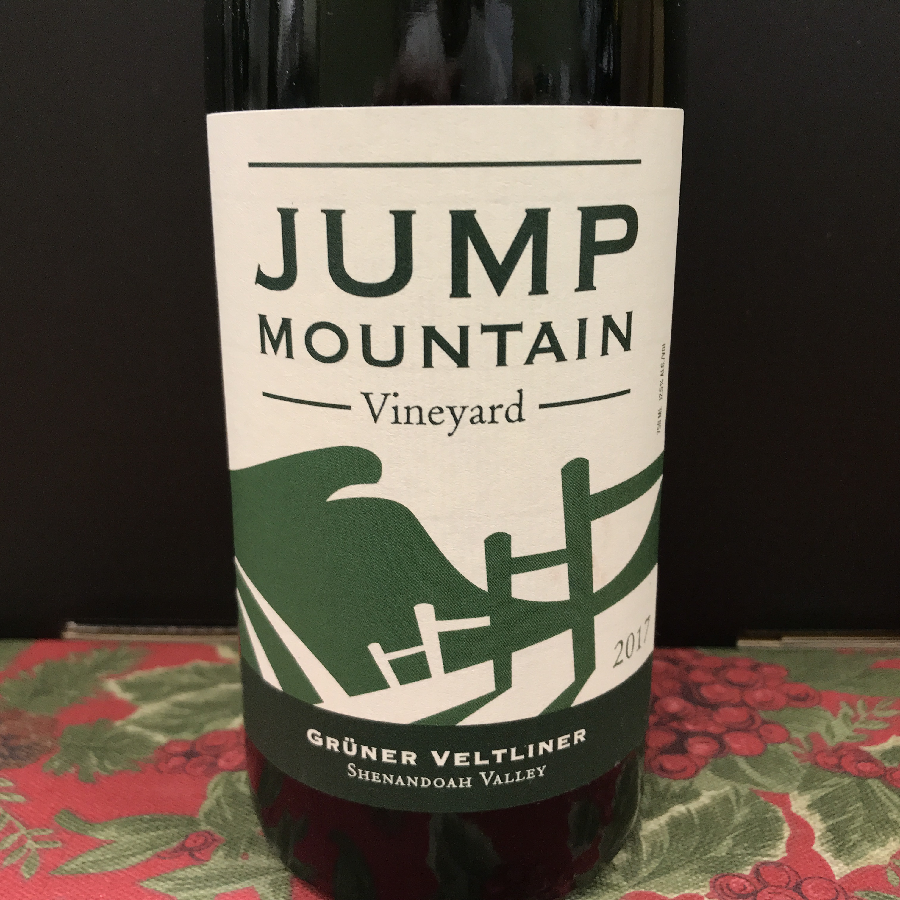 Jump Mountain Shenandoah Grüner Veltliner 2017