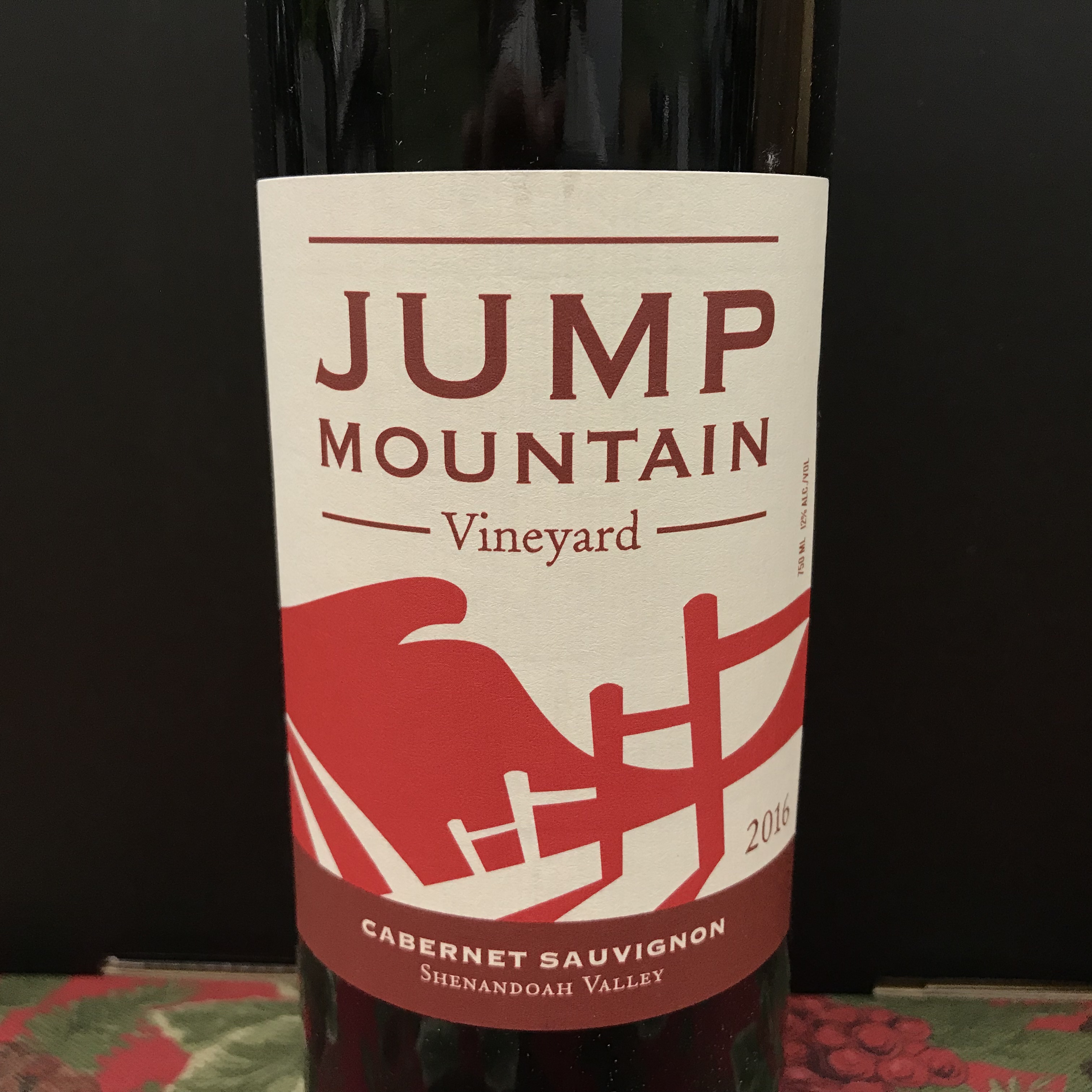 Jump Mountain Cabernet Sauvignon Shenandoah 2016