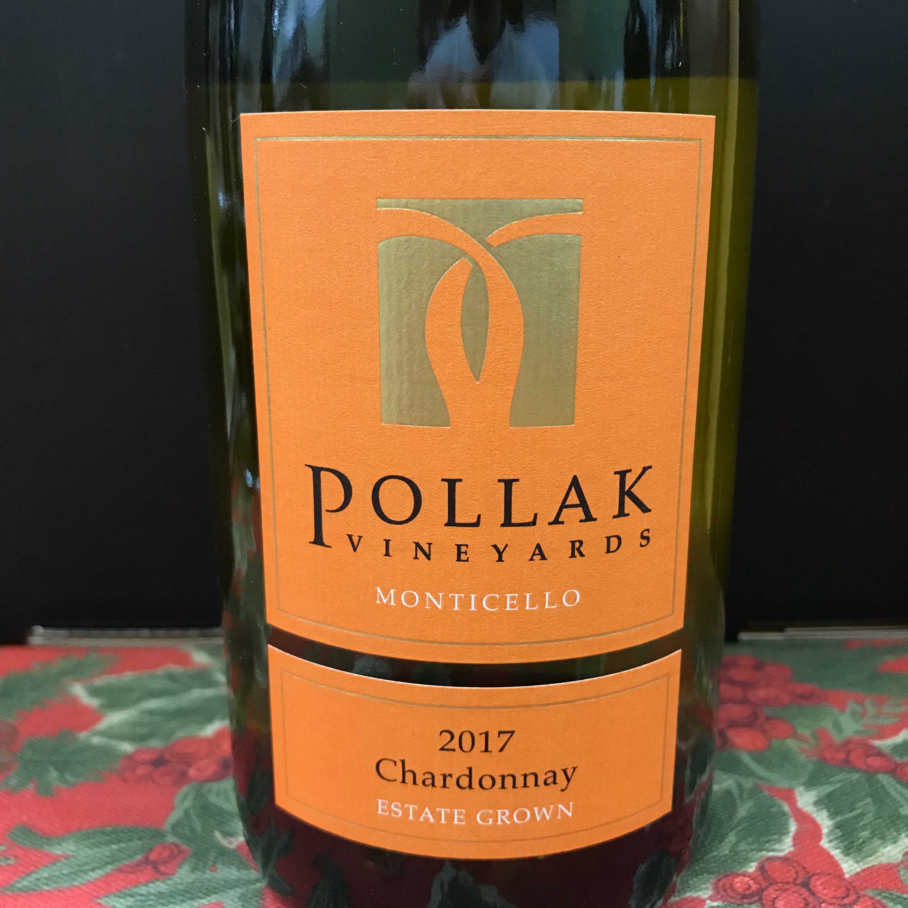 Pollak Vineyards Chardonnay Monticello Estate 2017