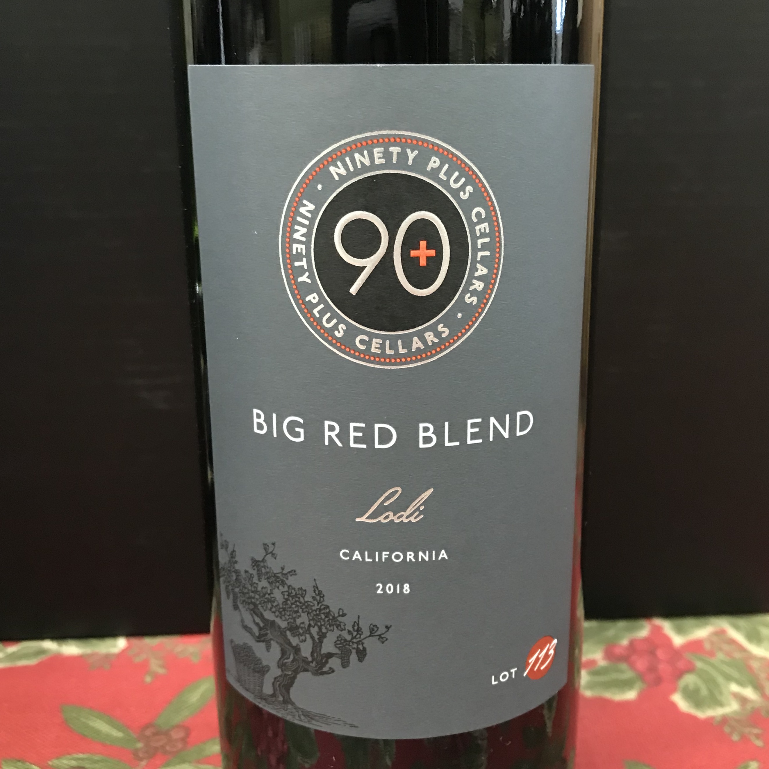 90+ Cellars Big Red Blend Lodi 2019 [Zinfandel Petit Syrah] 10.99 Rio Hill Wine & Beer