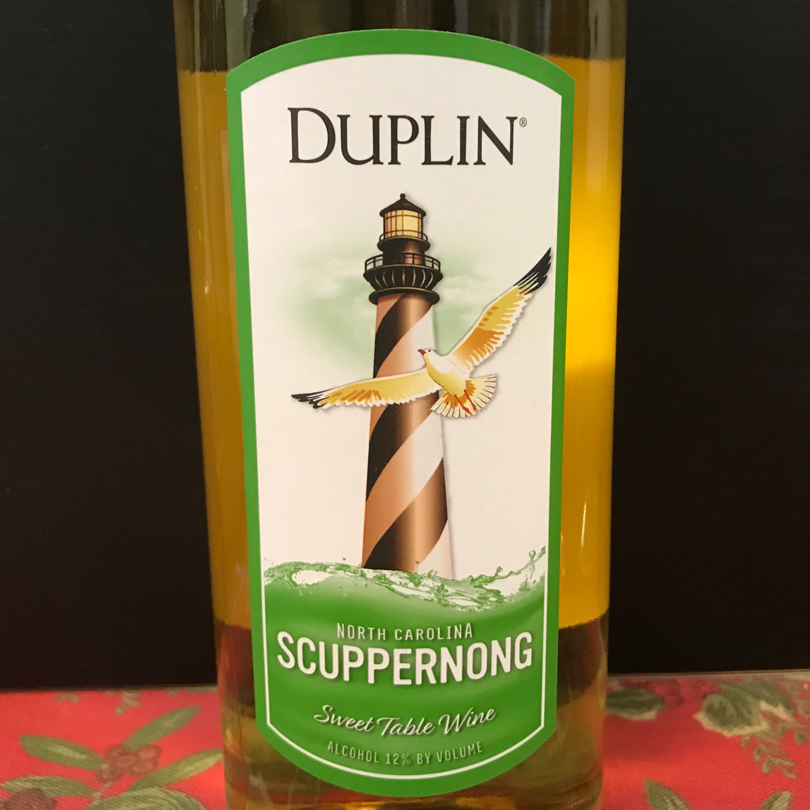 Duplin N.C. Scuppernong Sweet Table Wine