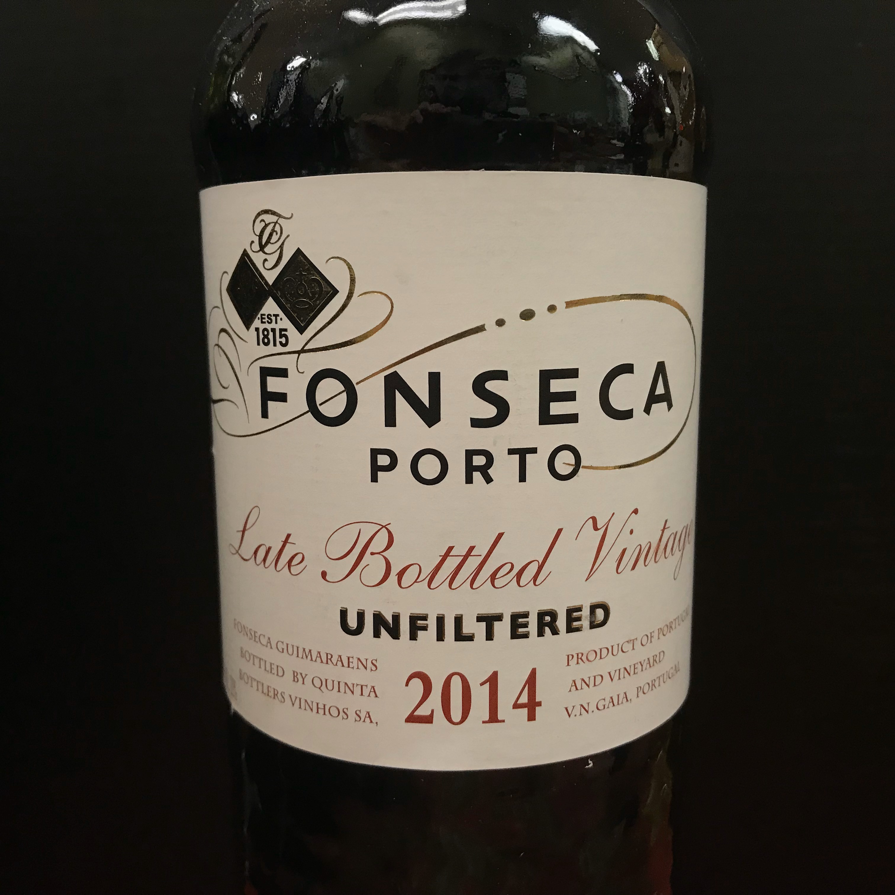 Fonseca Late Bottle Vintage Unfiltered Port 2014